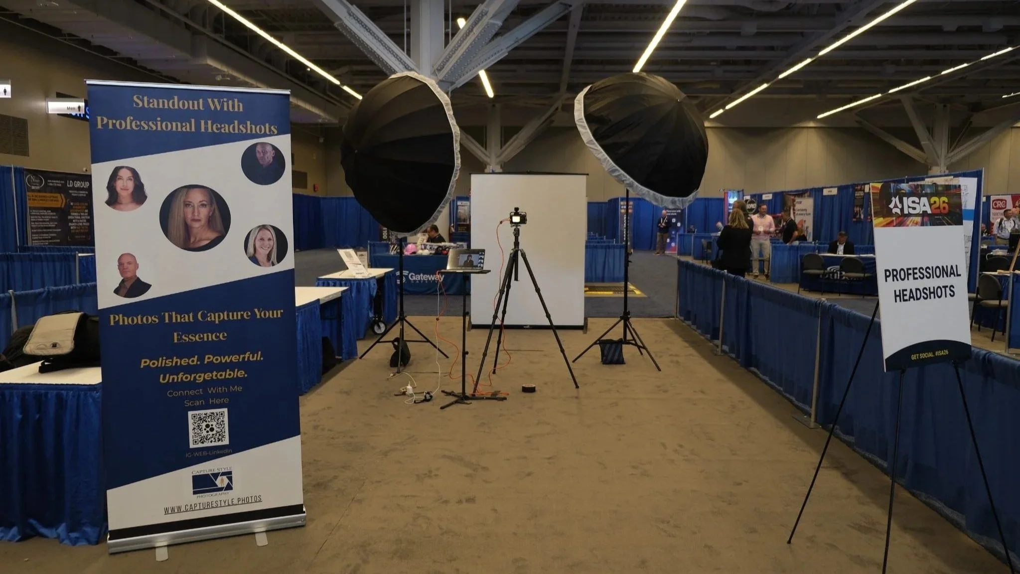 Professional Event Headshots &amp; Portrait Booth for Conferences in Cleveland, Chicago, NYC &amp; Orlando