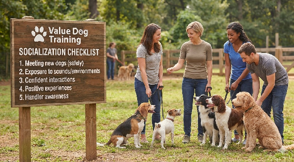 Socializing your pup sets them up for life.