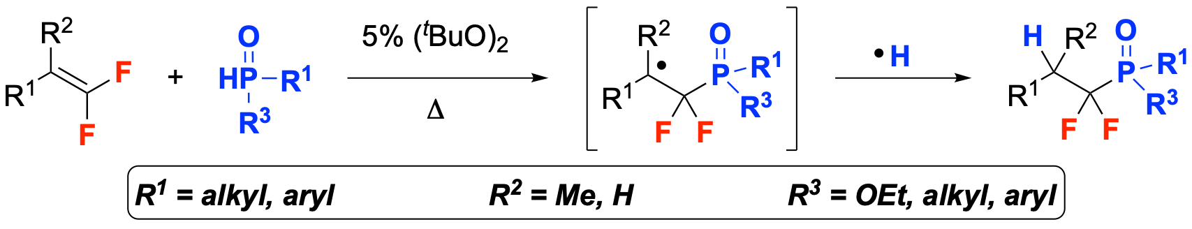 49. Peroxide-Initiated Hydrophosphination of gem-Difluoroalkenes
