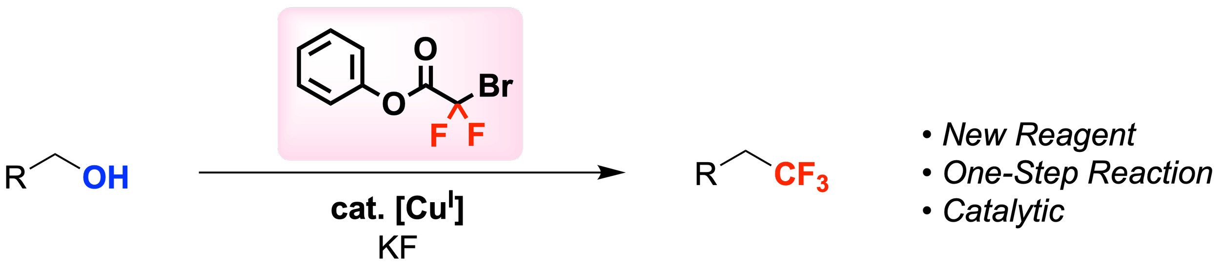 30. Catalytic One-Step Deoxytrifluoromethylation of Alcohols