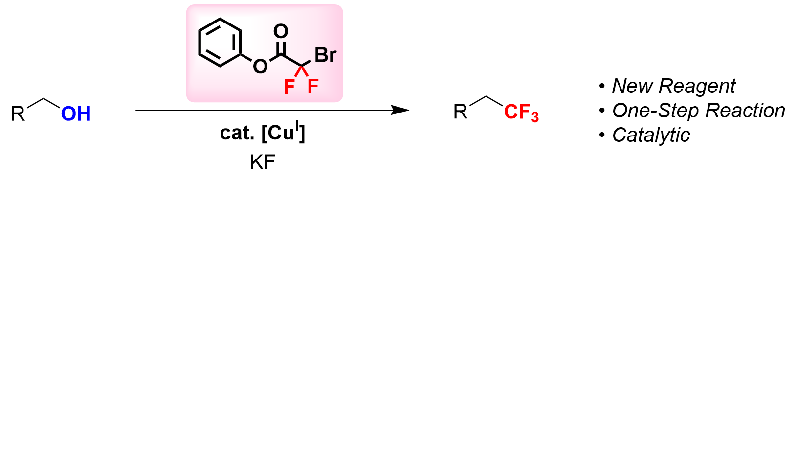 30. Catalytic One-Step Deoxytrifluoromethylation of Alcohols
