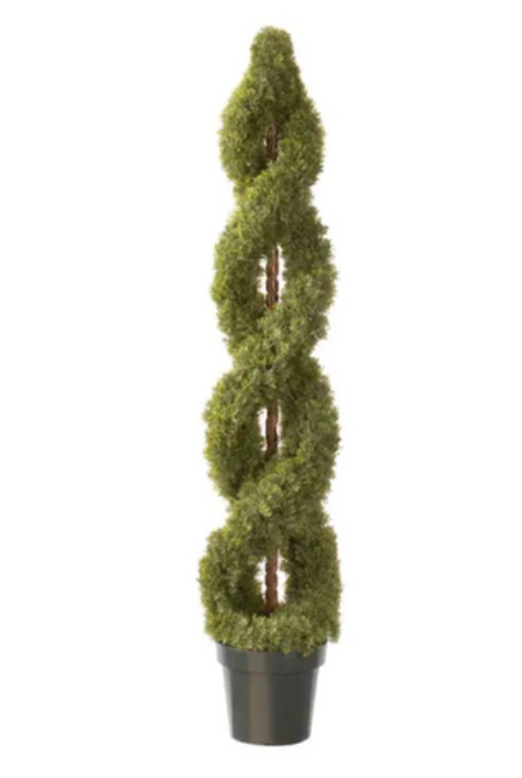 Artificial Spiral Topiary