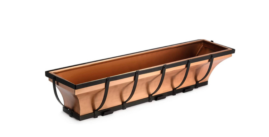 Copper Window Box