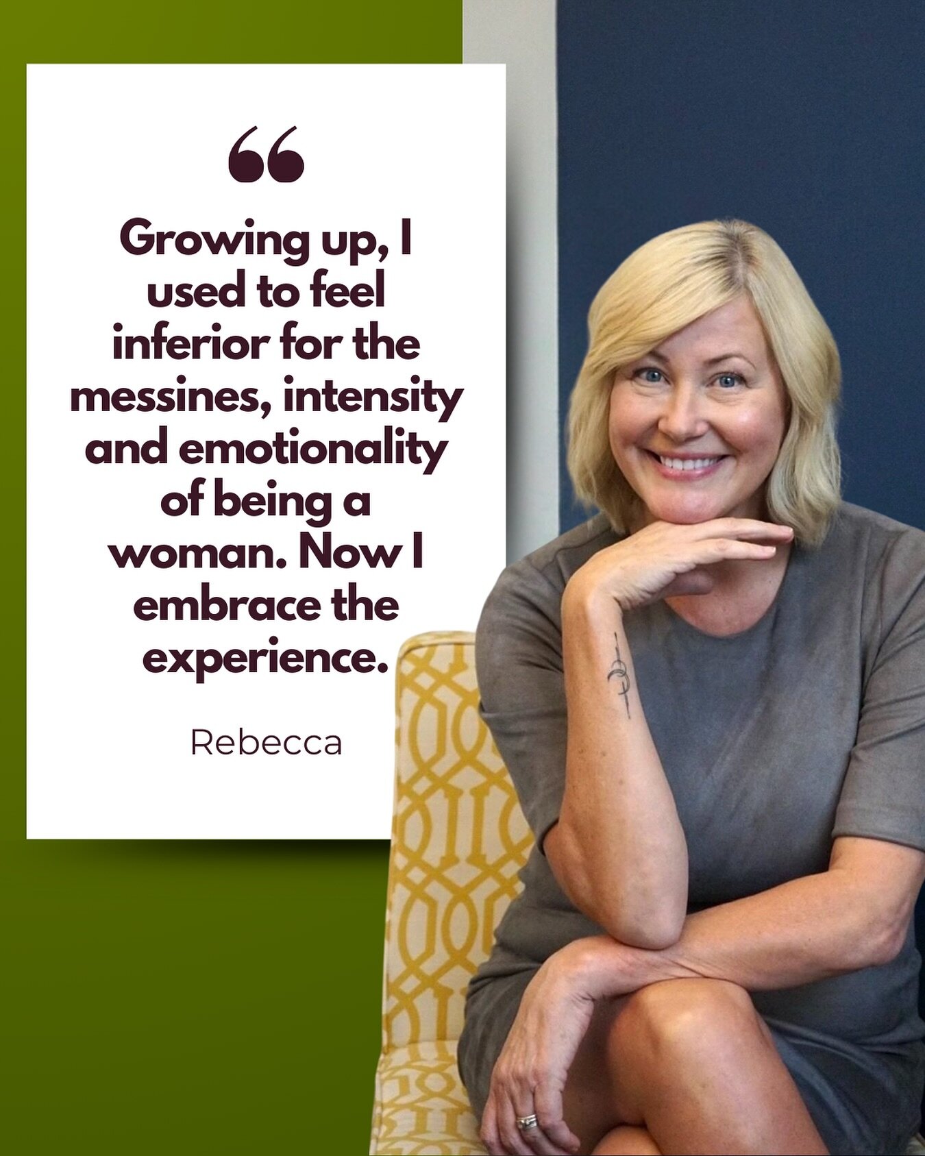 In the spirit of Women&rsquo;s History Month, we&rsquo;re spotlighting womanhood and what it means to be a woman. This week&rsquo;s response comes from Rebecca, one of our team members at Paula Lain Counseling! 

&ldquo;Meredith Brooks song lyrics su