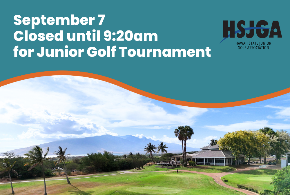 Course Closed - until 9:20am