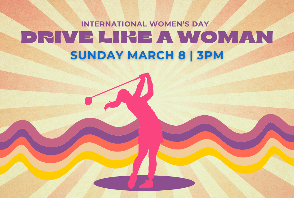 International Women's Day - Drive Like a Woman