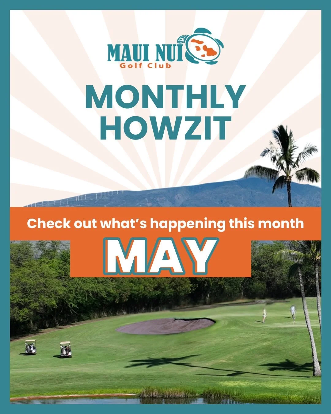 Let&rsquo;s Play This May 🌺⛳️

☀️ Summer Rates Are Here (Starting May 1) 
Sun&rsquo;s out, prices down 🤙🏽 Play more for less through September 30. Players Pass &amp; Honu Card Holders = even more savings 💸

🌺 Second Saturdays for Wahine (Startin