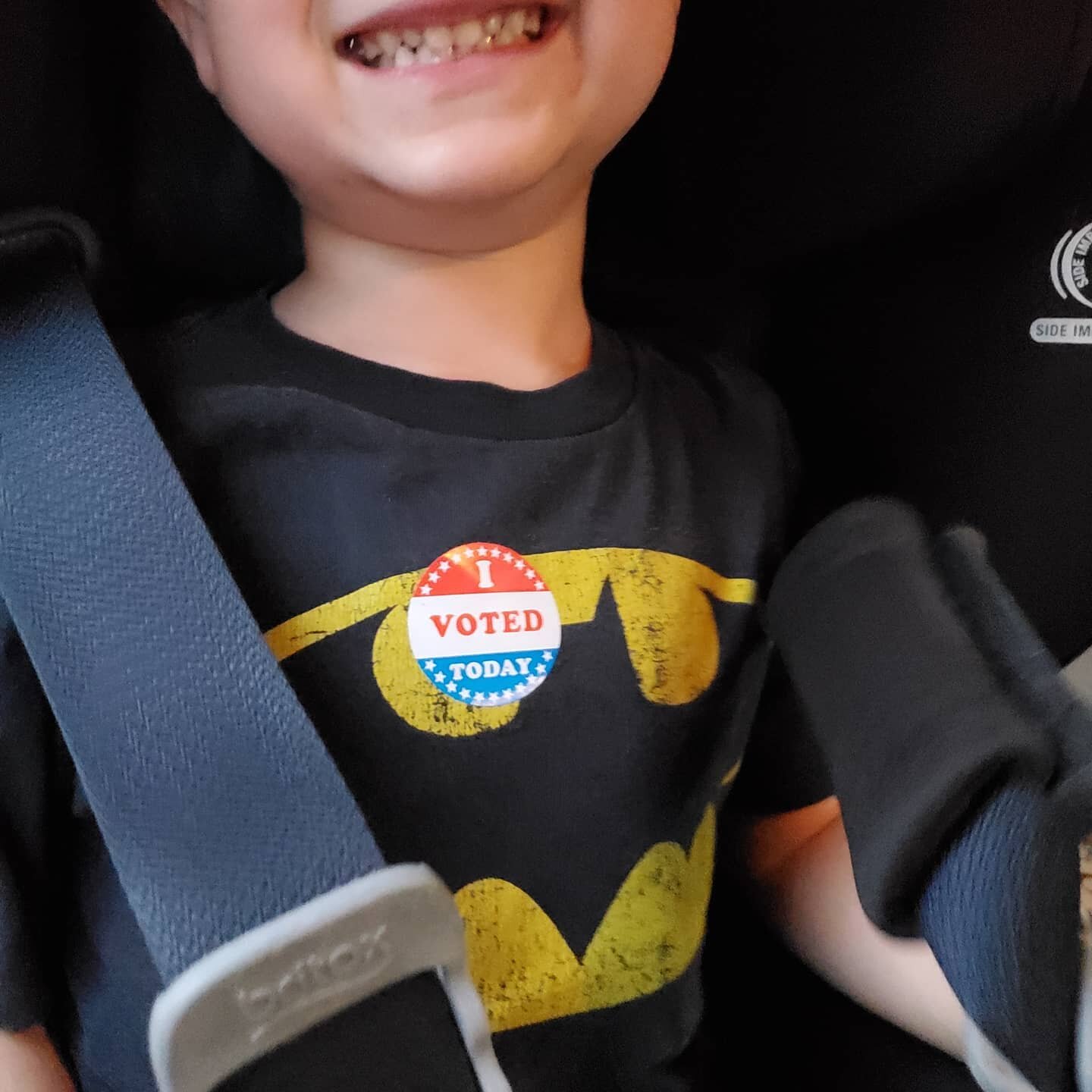 My older son voted at his preschool yesterday. Cookies won over popsicles.  While we are waiting in this hellish limbo, a simple reminder that we vote for ourselves, our past, others and our future.  Hoping we all get some sleep tonight.