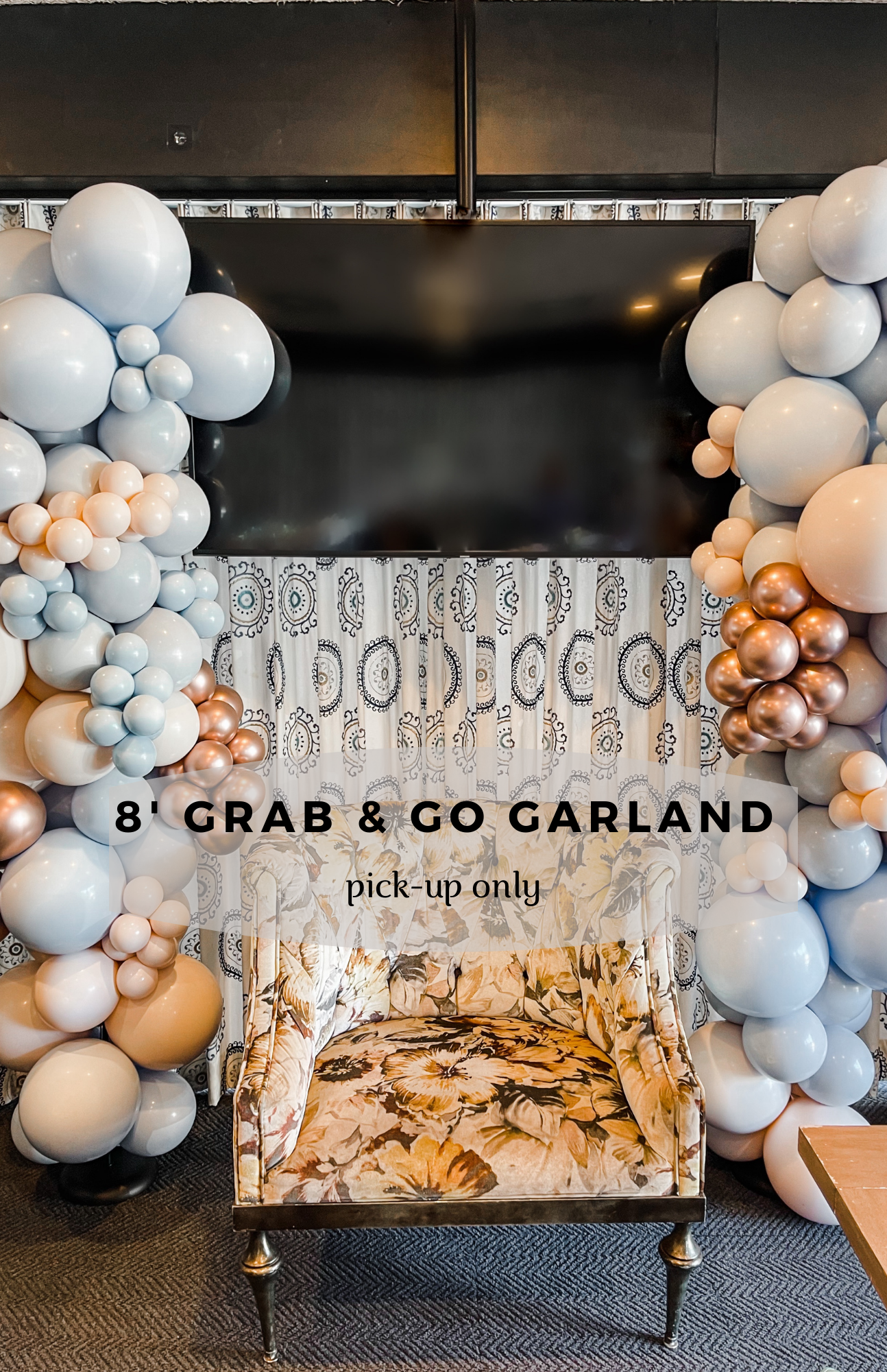 Grab & Go Garland — Pop of Color Balloon Design