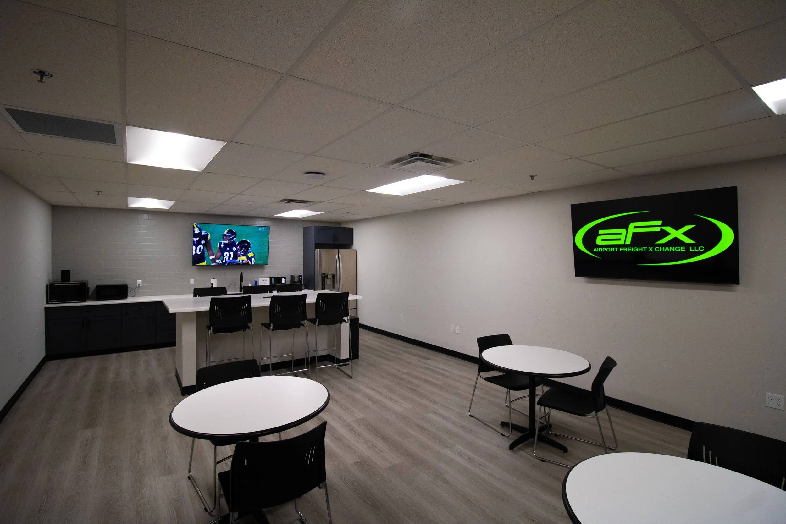 Design-build electrical work for AFX office expansion