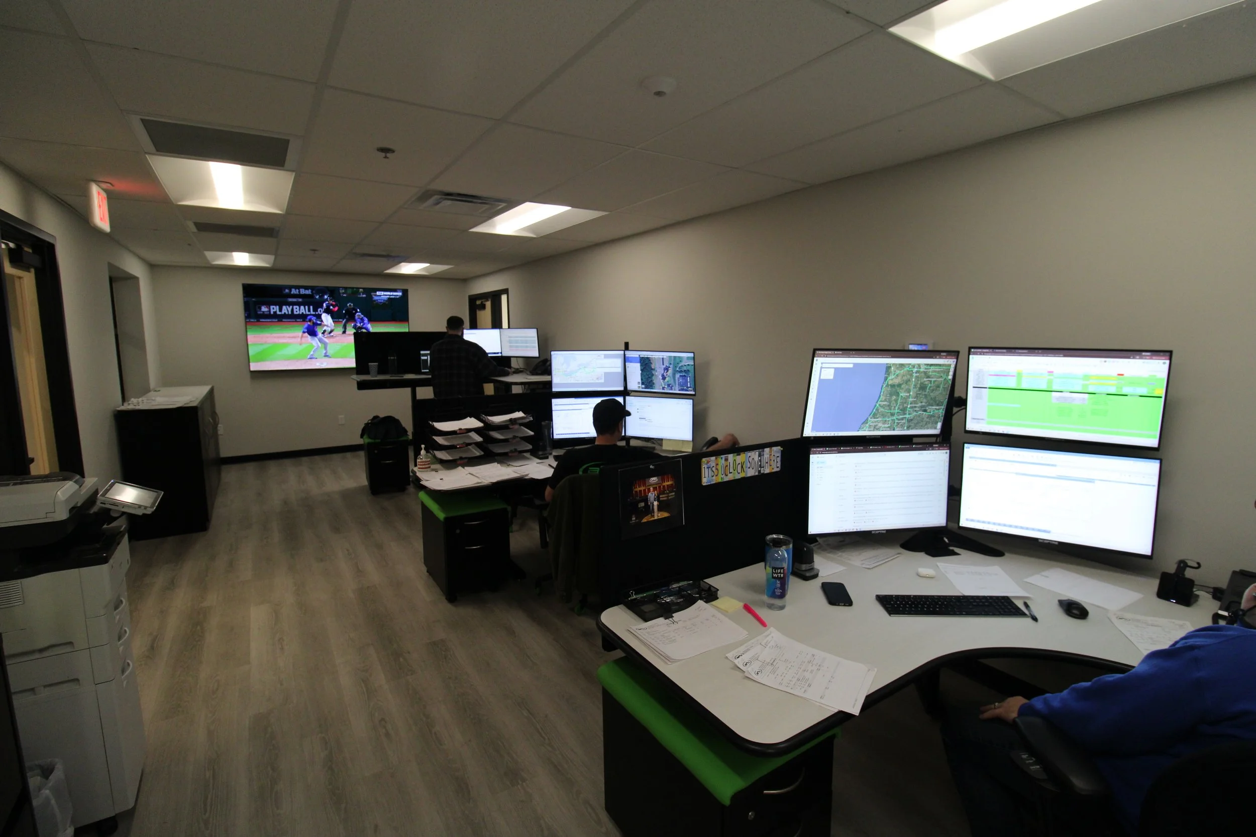 Design-build electrical work for AFX office expansion