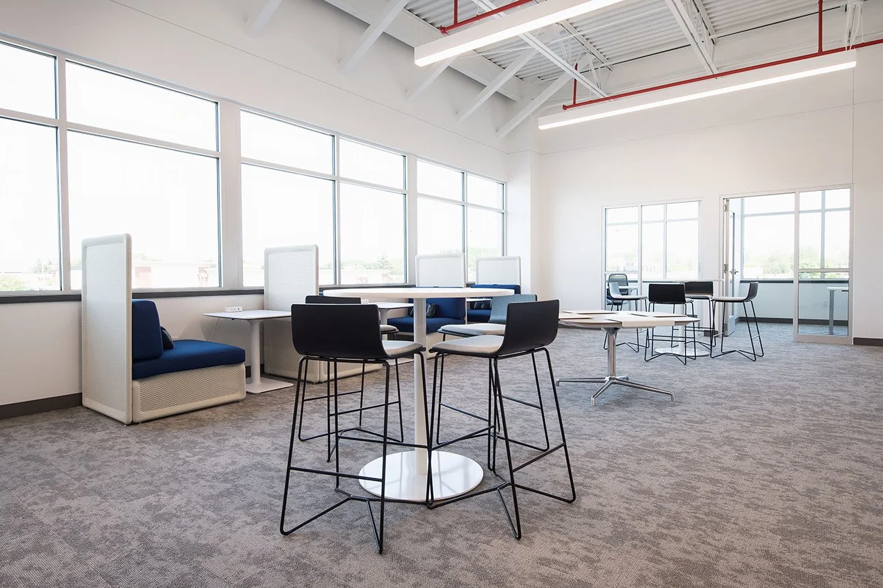 Commercial design-build electrical wiring installation for new facility