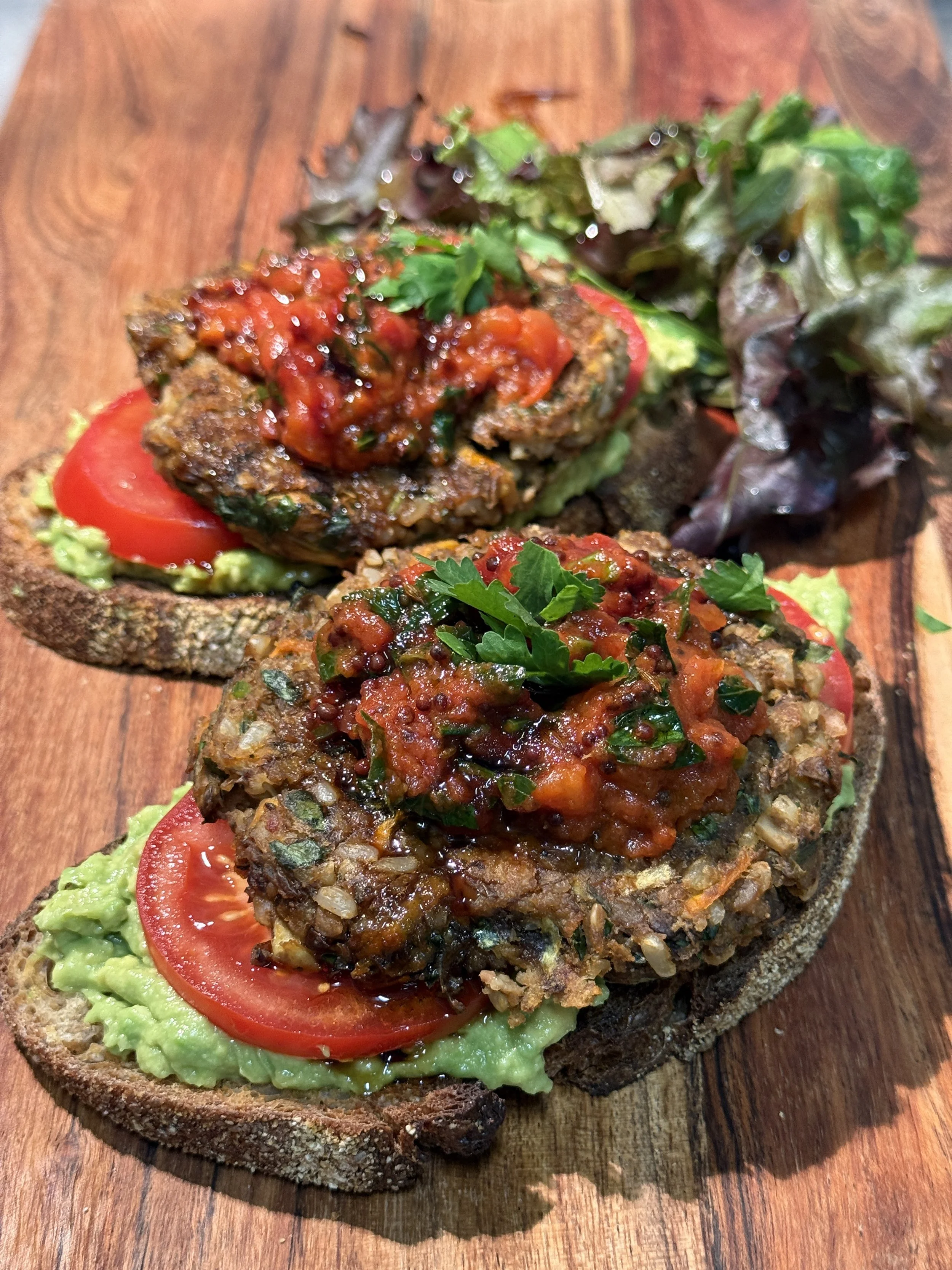 Nonna’s nutty burgers