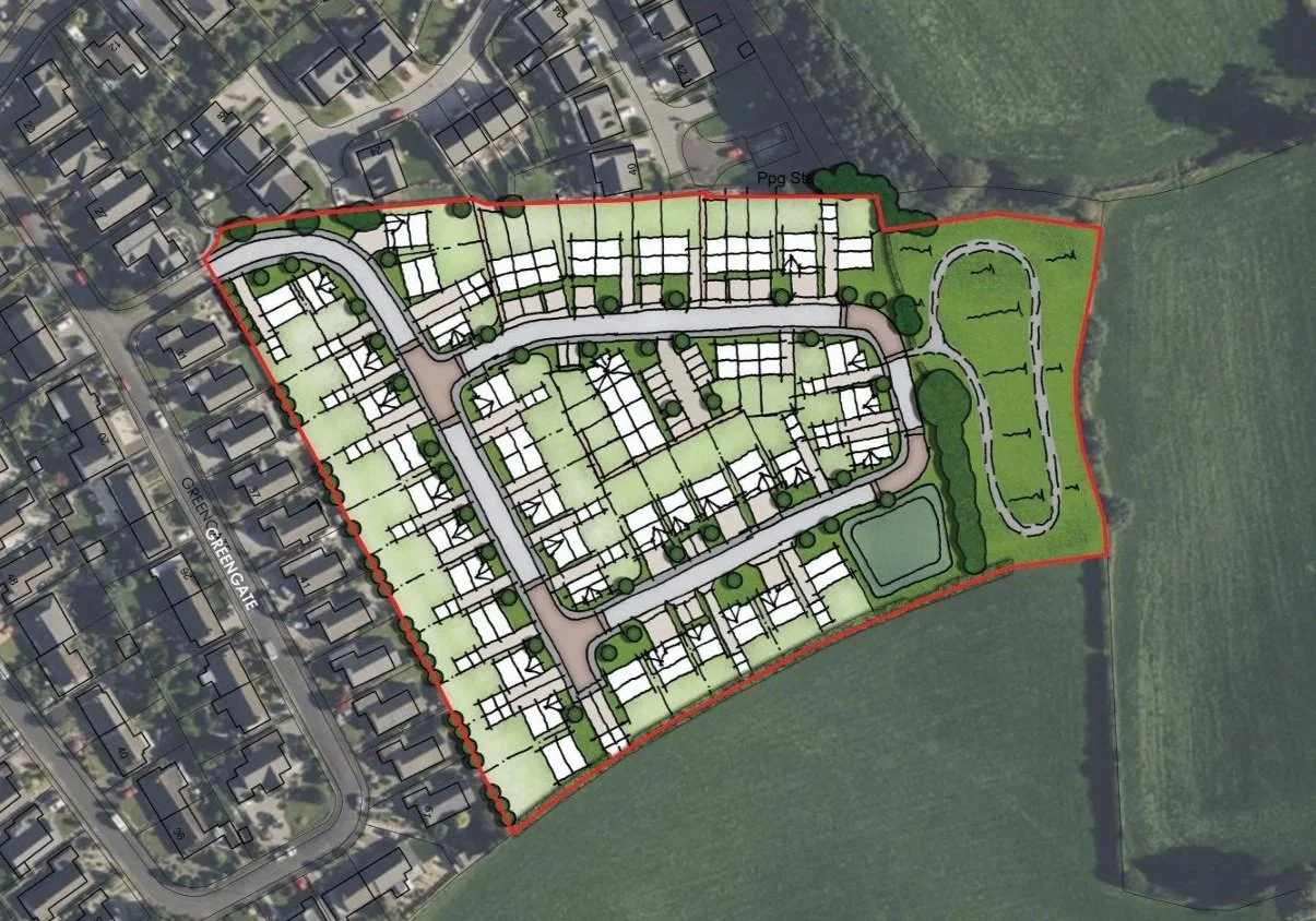 Community Survey on Proposed Development of 54 homes - off Greengate.