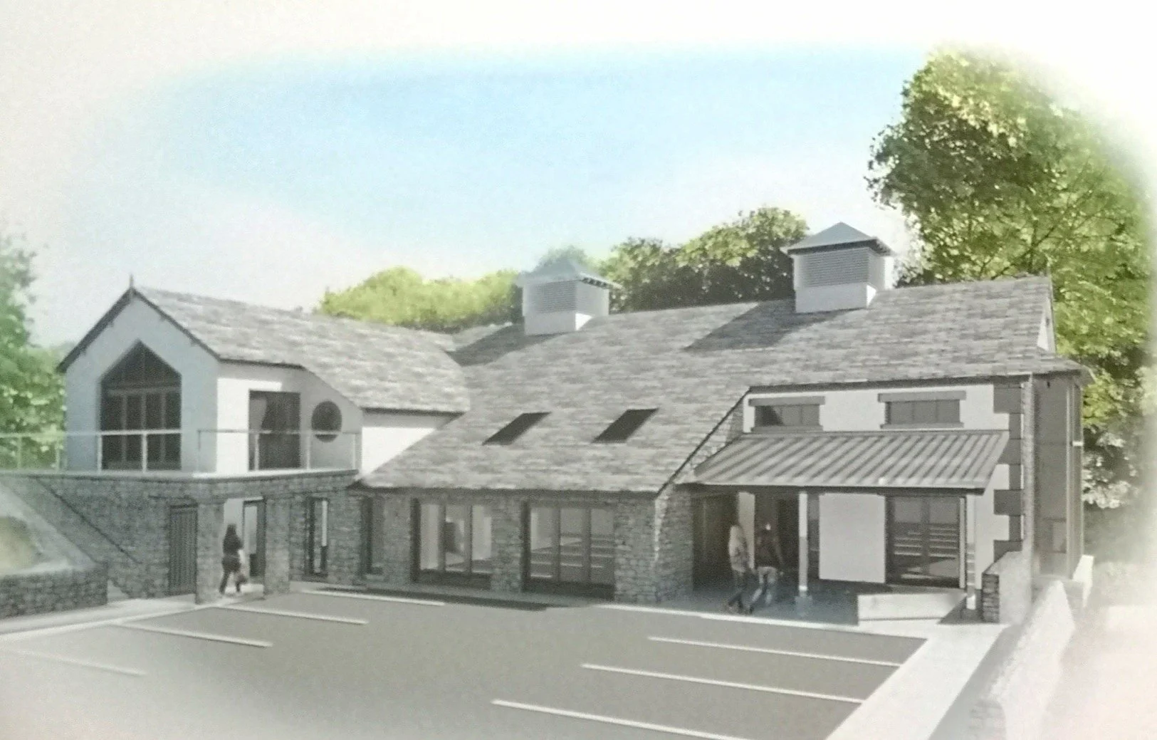 Artistic Impression of New Hall