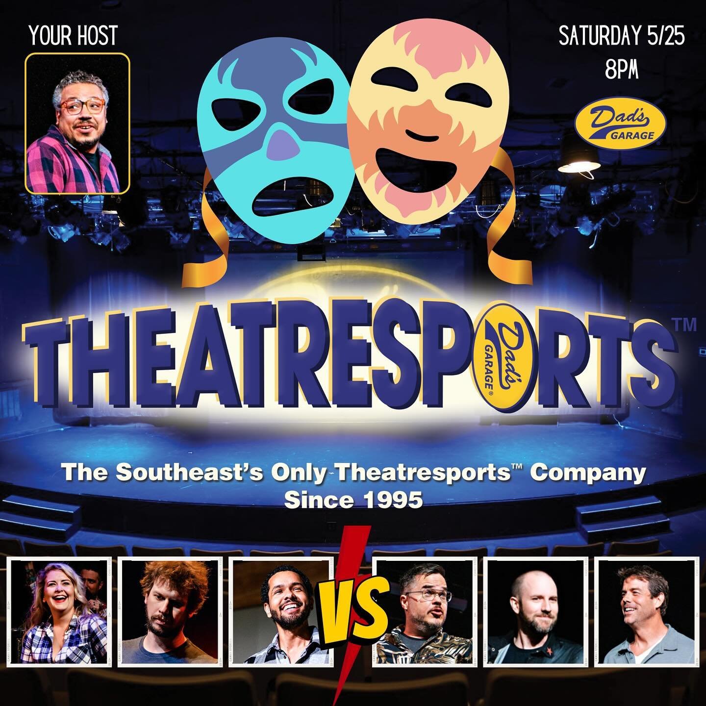 Saturday night is (at least) alright! See TheatreSports at 8pm featuring your favorites, and then exchange your ticket for FREE entry to 7 Minutes in Kevin at 10pm! Or, you know, just see one of the shows if you&rsquo;re into that sort of thing. You 