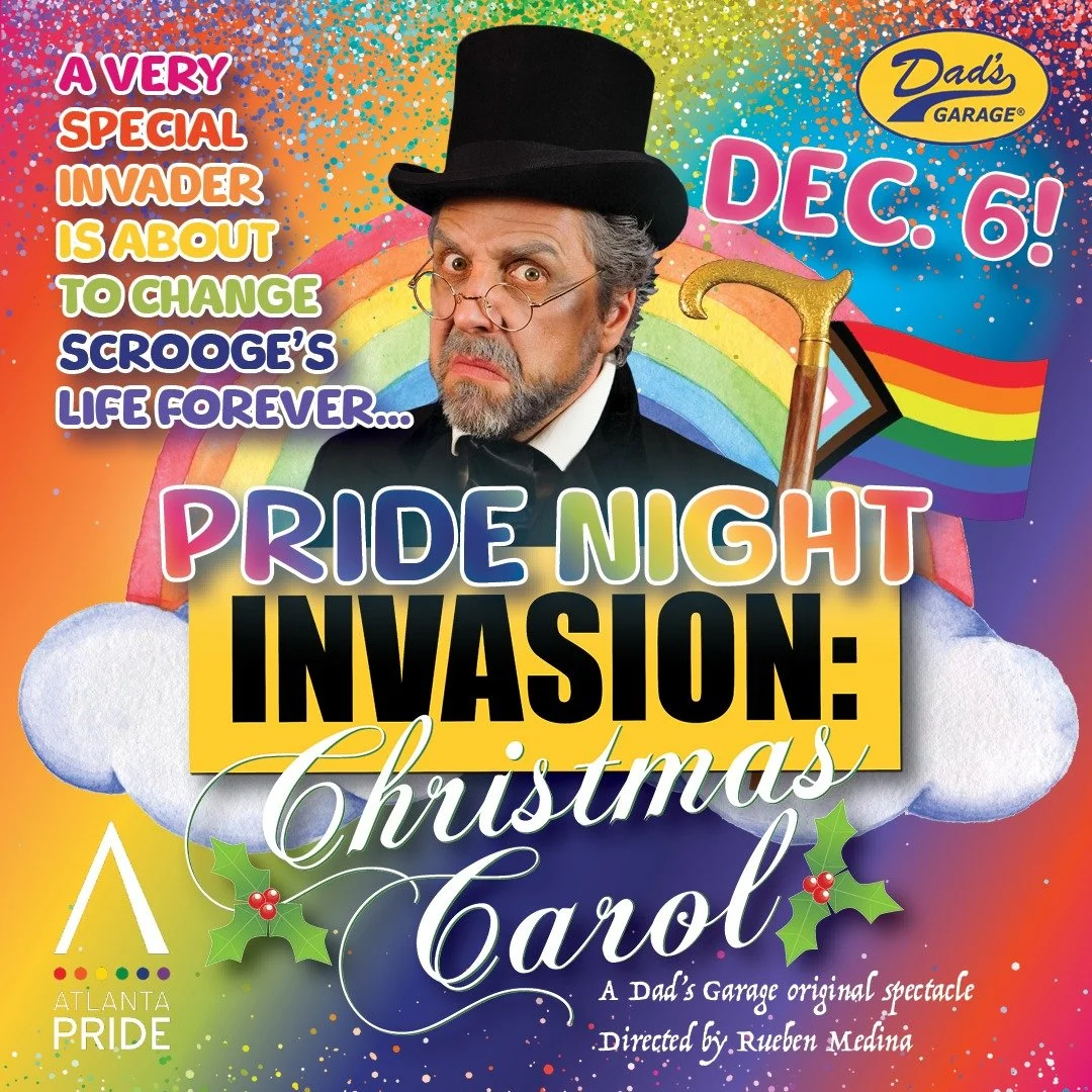 Invasion: Christmas Carol's Pride Night is this Friday, December 6! Who will be our icon of an invader? Only one way to find out!

A portion of our ticket sales from this out n' proud edition of I:XC support @atlantapride , so come celebrate the seas