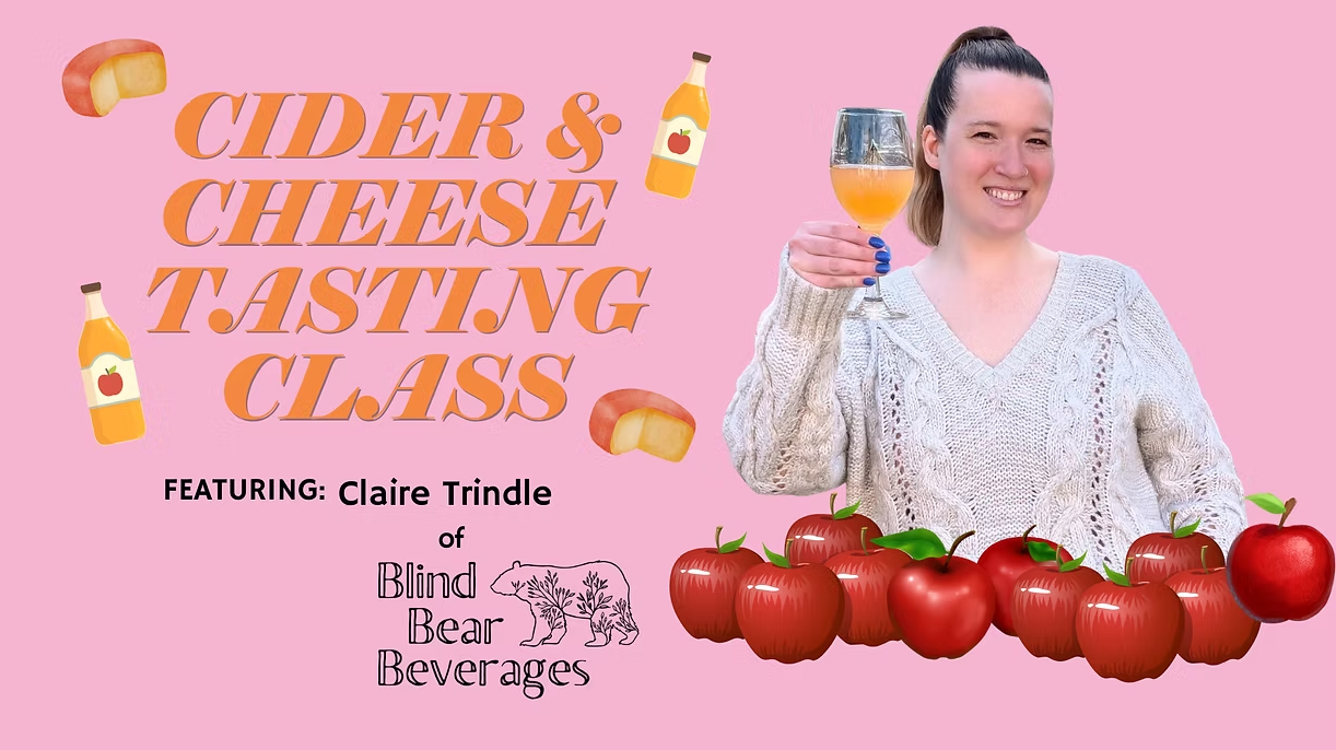 🍎Cider &amp; Cheese Class at Philly Cheese School🧀