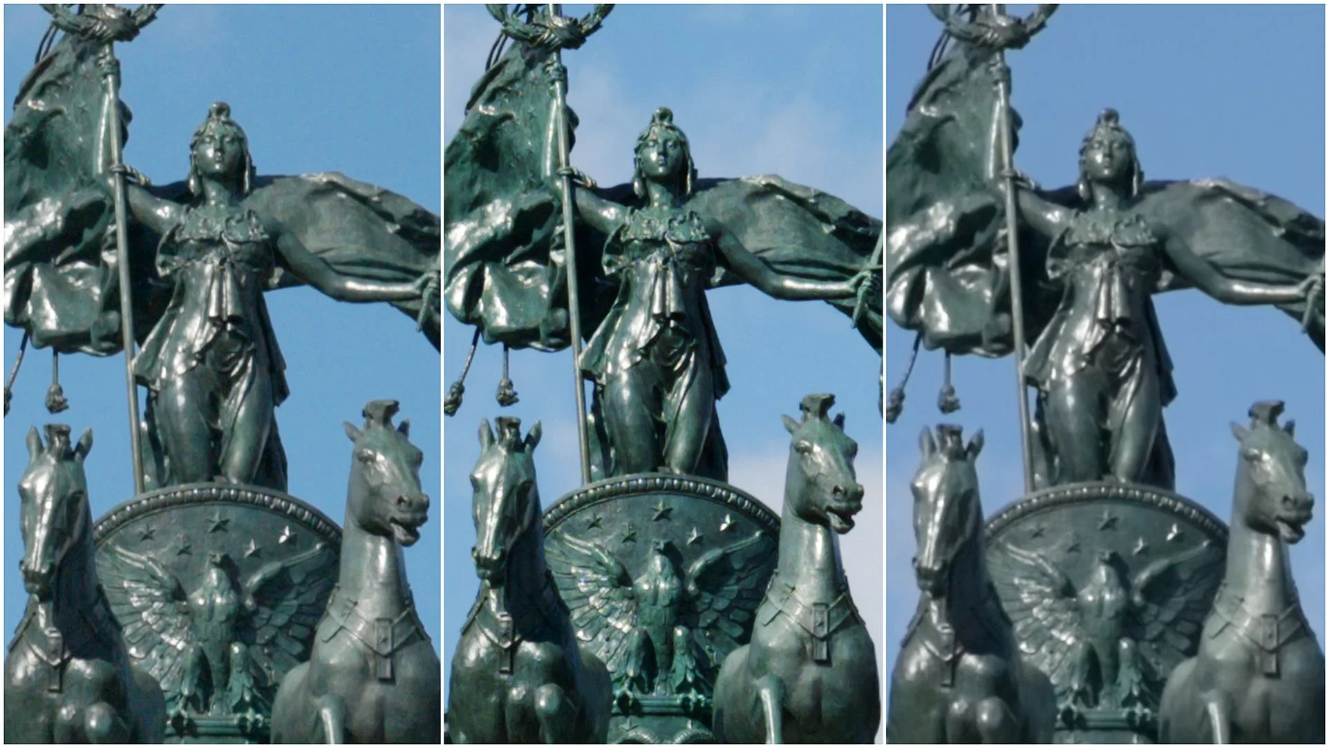 Left to right: Nikon N-Raw High, R3D NE, H265 in 60k 60