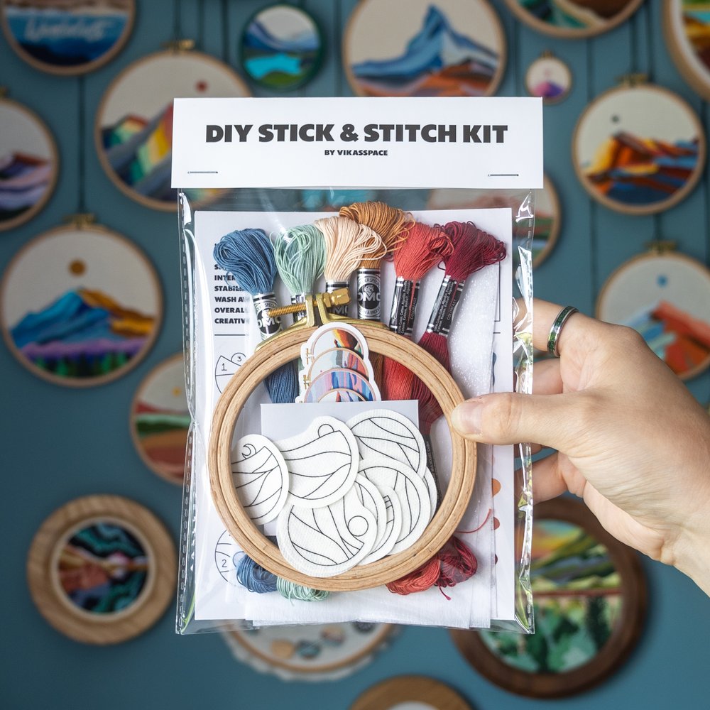 Stick 'n Stitch 12 Sheet Packet