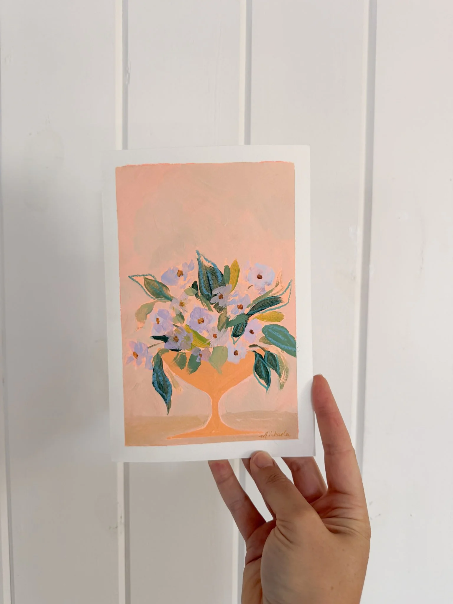 Tangerine Blooms #1