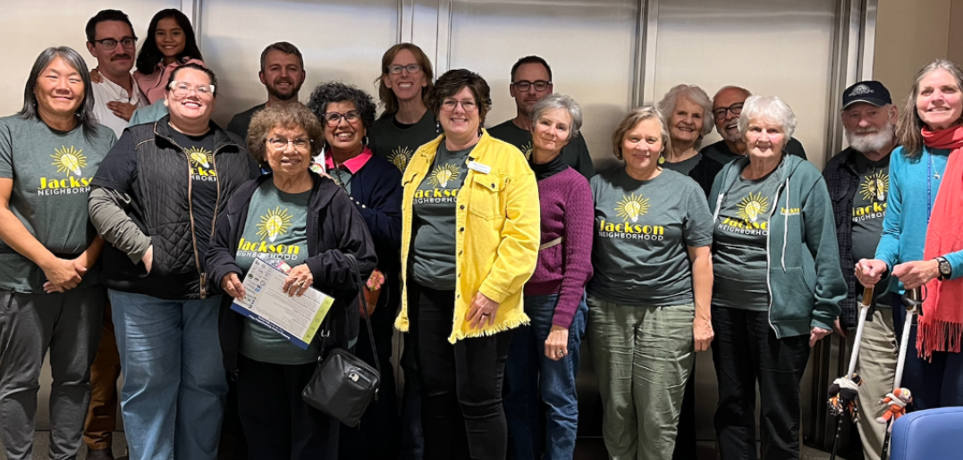Jackson Neighborhood Residents showing up strong at City Council Meeting on November 19, 2025