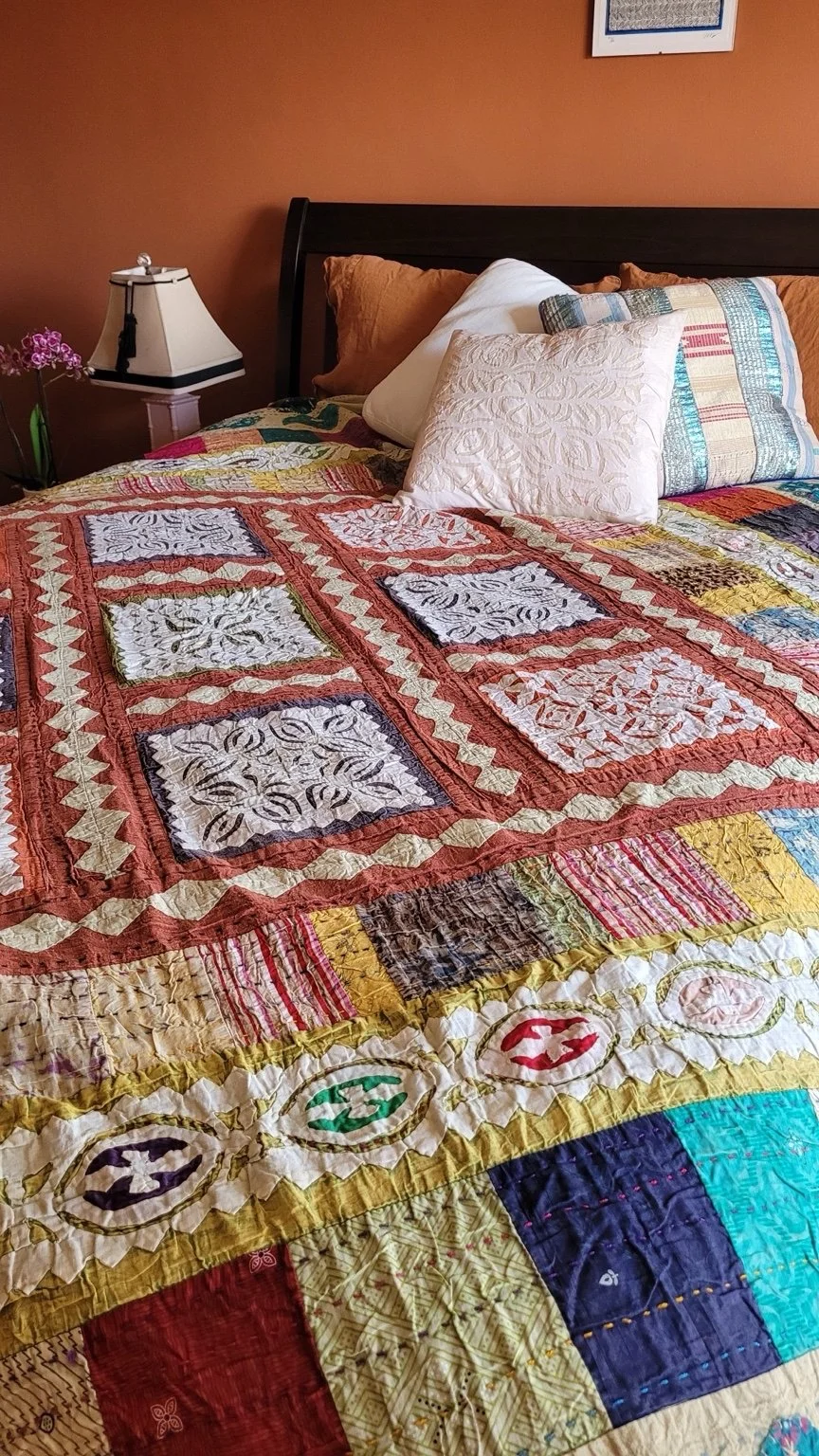 Appliqué Quilt, detail view 3