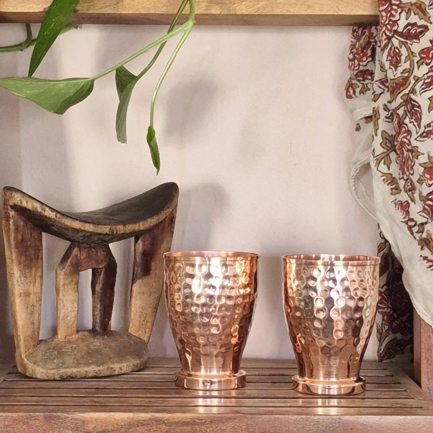 I was invited to donate a Tamra piece to the @adoptanativeelderofficial Navajo Rug Show & Auction this November. I chose these 2  handcrafted copper goblets. 
Honored to contribute to such a meaningful cause. 
A small offering to support someth