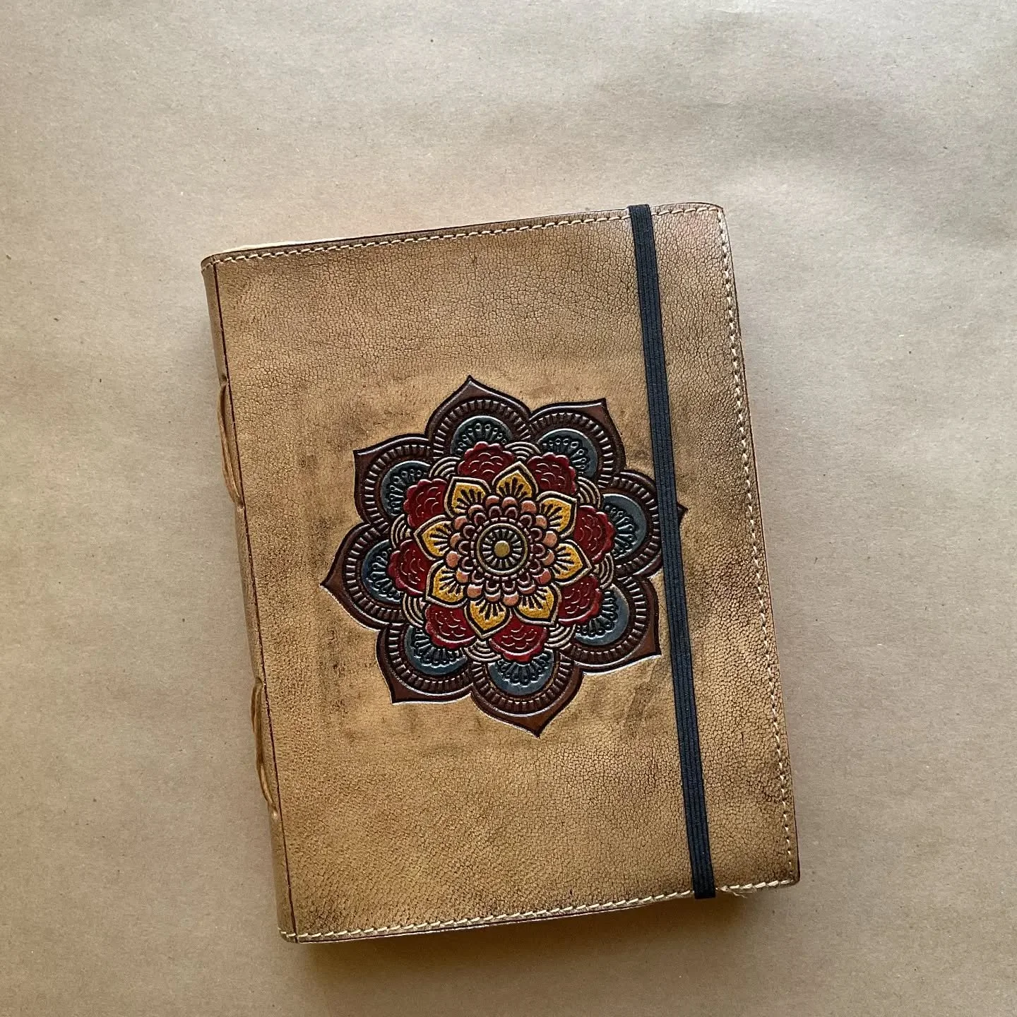 A few things I've been working on today. The copper lota and new leather journals are now up on the website - with Mitti always a favorite.