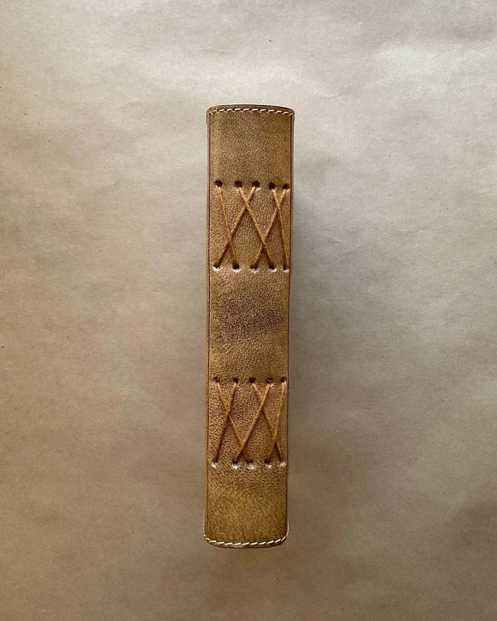 Mandala Leather Journal, detail view 4