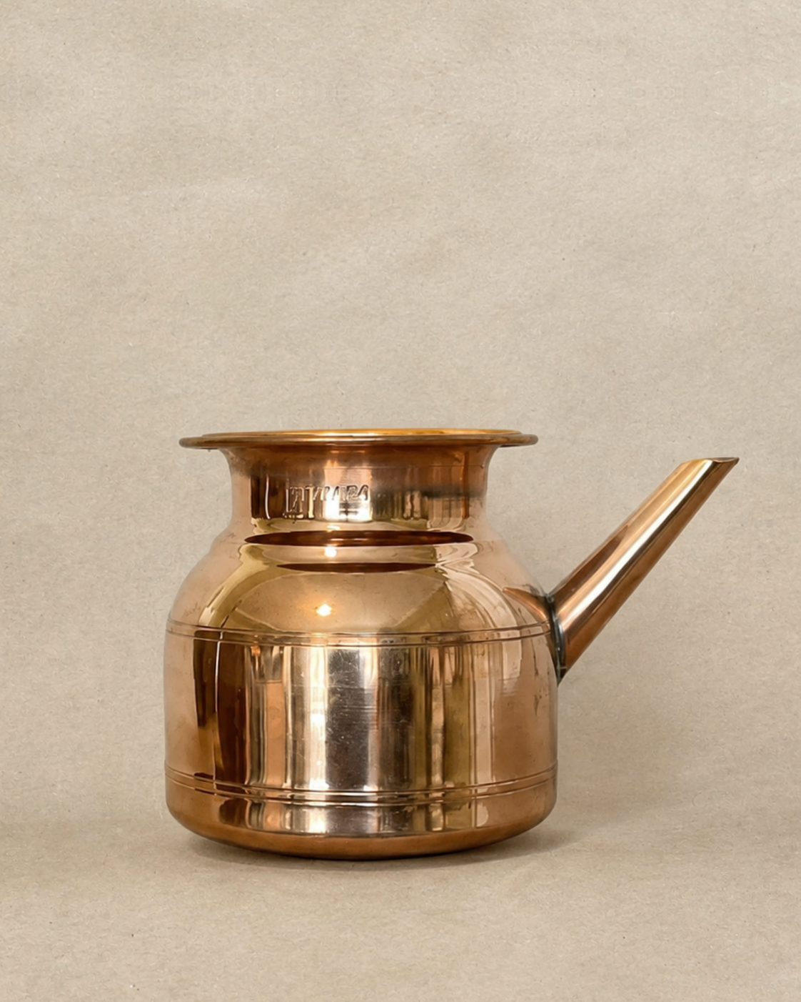 Copper Lota with Lid