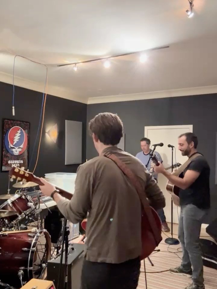 Ok standard musician&rsquo;s disclaimer: we haven&rsquo;t mixed or EQd this yet. But we think this take will end up being the backing track for the upcoming studio version of &ldquo;Crashing Down&rdquo;, one of our first songs that finally came toget