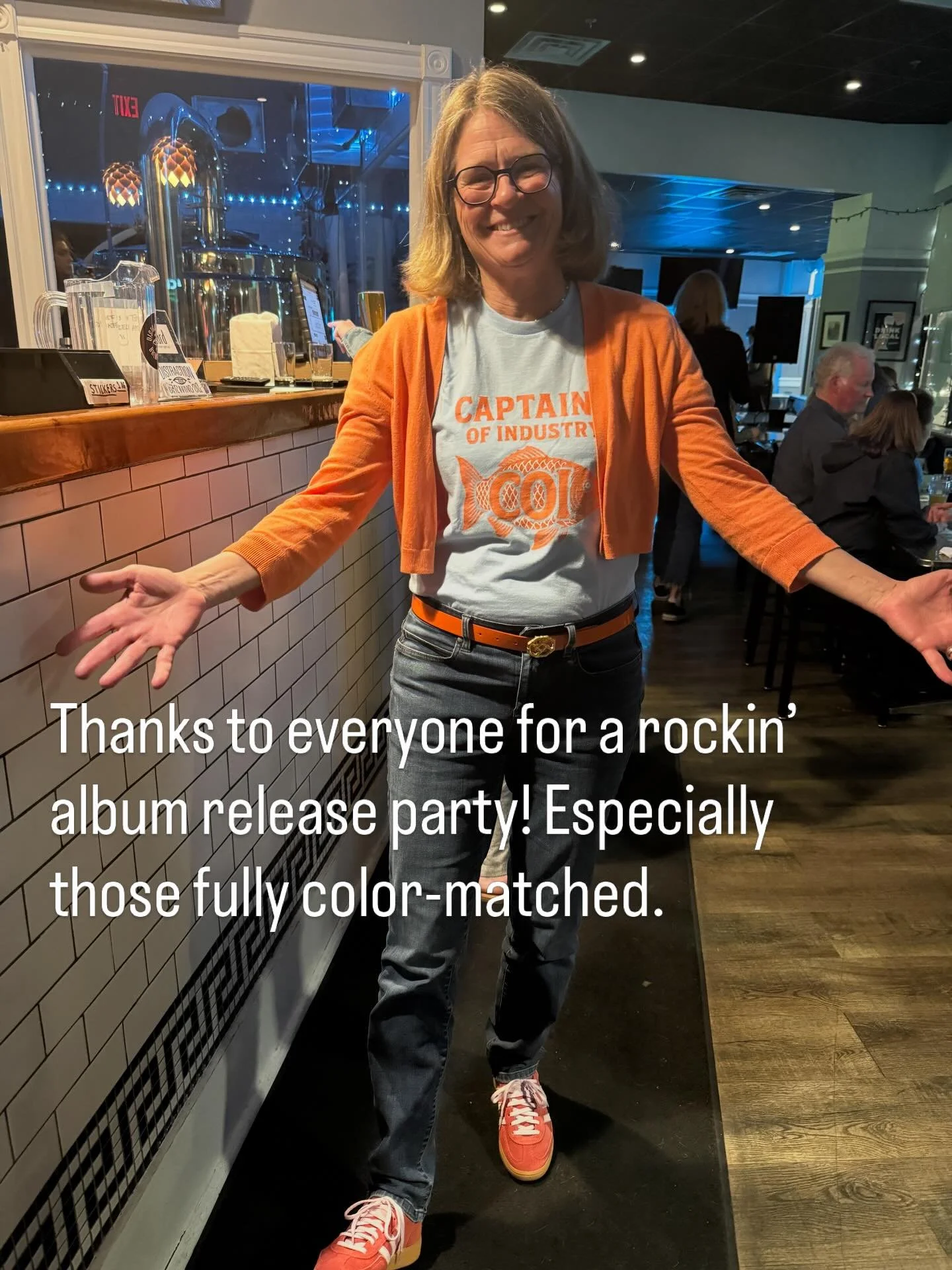 Thank you @distractionbeer for hosting our album release party!