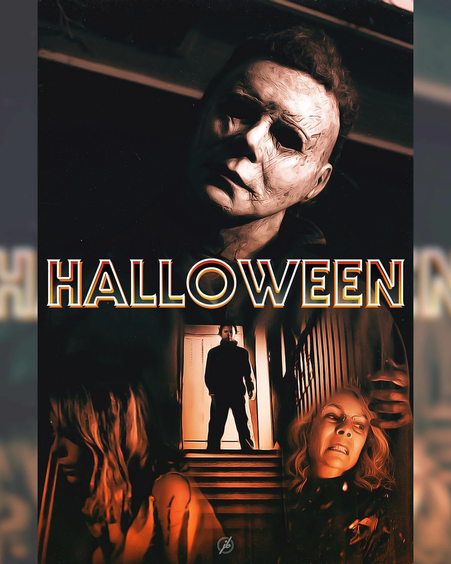 Wanted to make a legacy type poster for the Halloween franchise, so&hellip; here&rsquo;s what I made!

The franchise as a whole is just a mess but those in between movies can be fun, if not just goofy. Who knows if it will actually end this October b