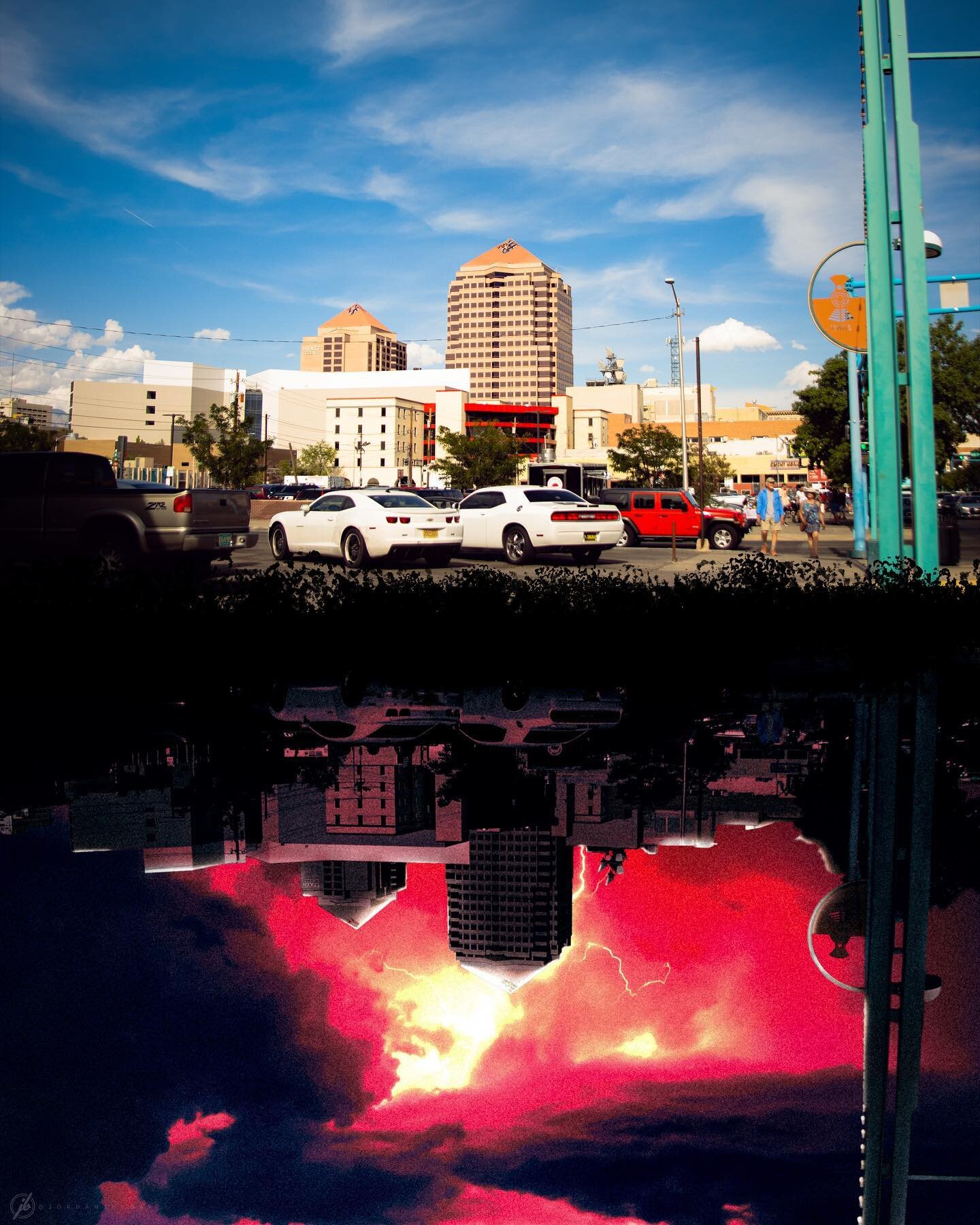 I have finally started watching Stranger Things! I&rsquo;m about to start season 4.

Since I&rsquo;ve been on this kick, I quickly made an Upside Down version of the downtown area in my city! It&rsquo;s not the best but I just wanted to see if I coul