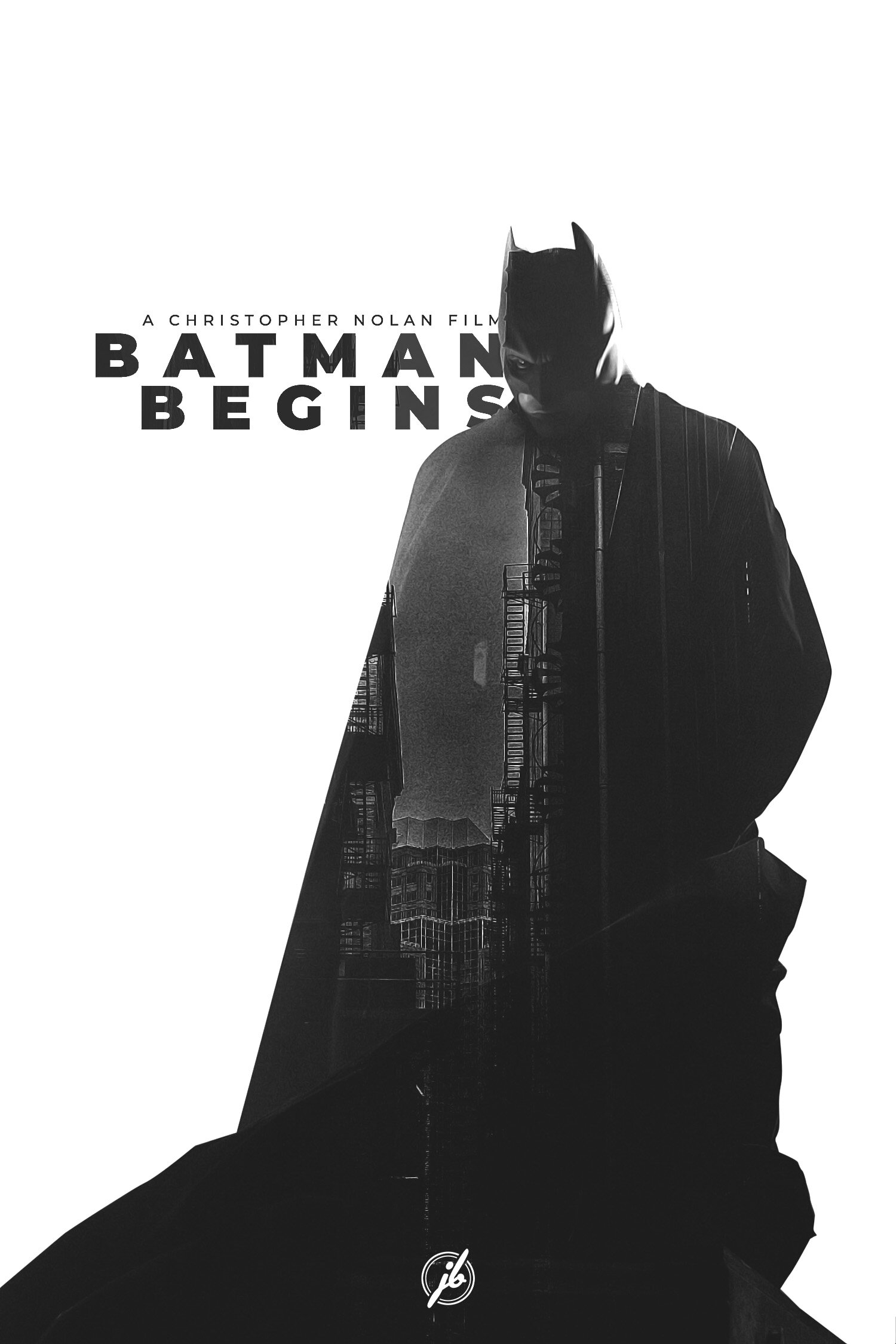 Batman Begins Poster Design