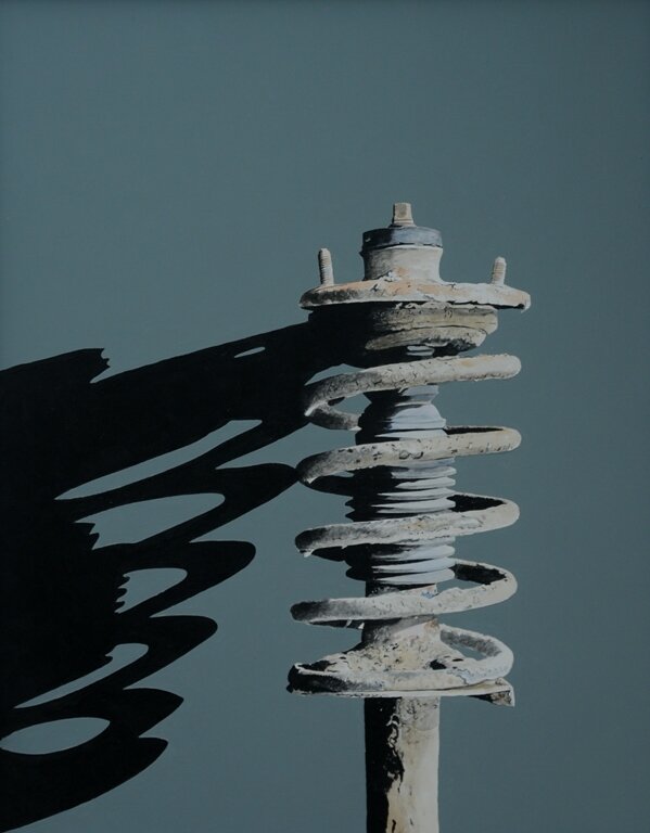 La jambe de suspension, 2007, 91cm x 71cm