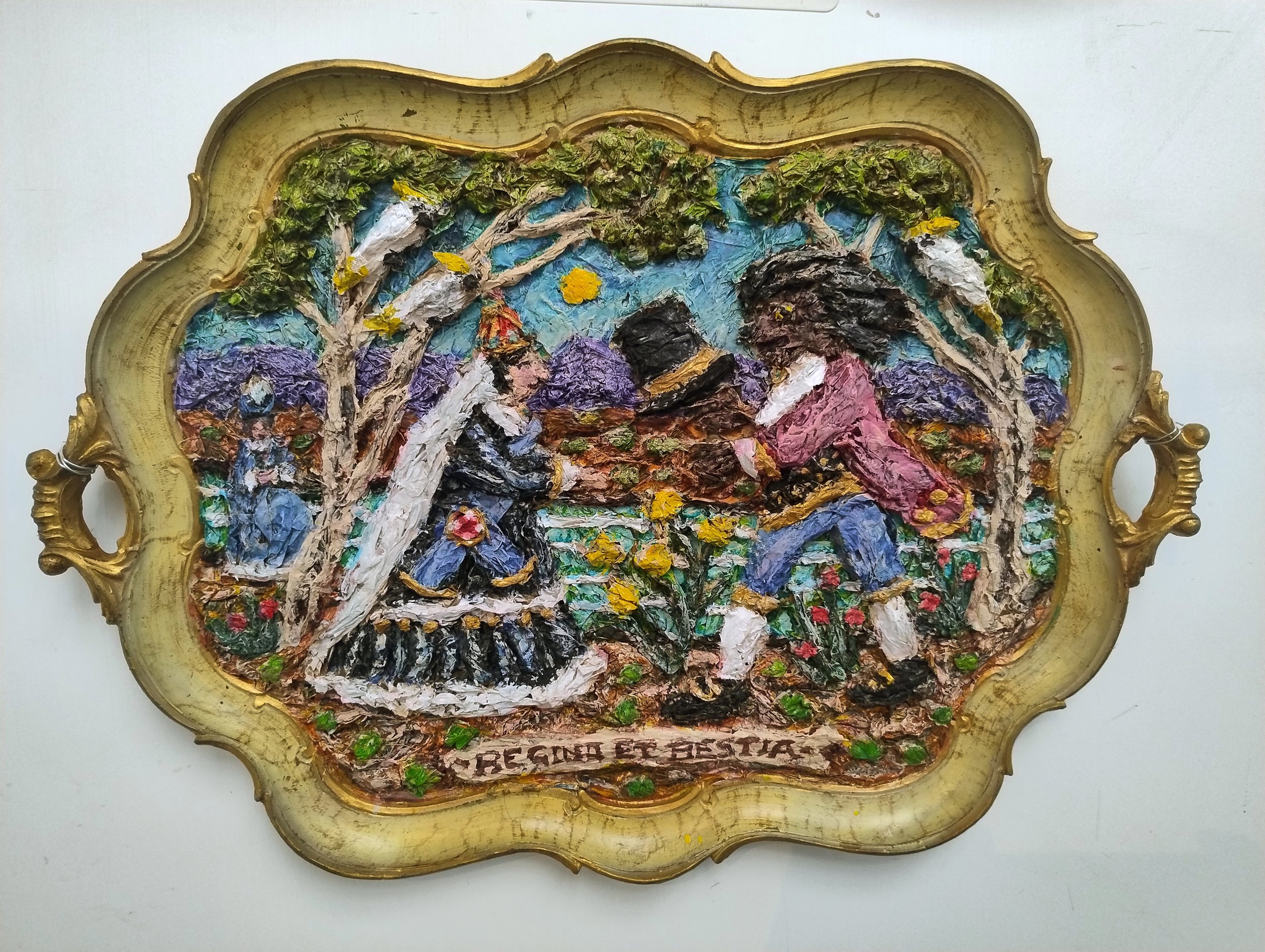 Queen Victoria encounters a gentleman Antipodean beast