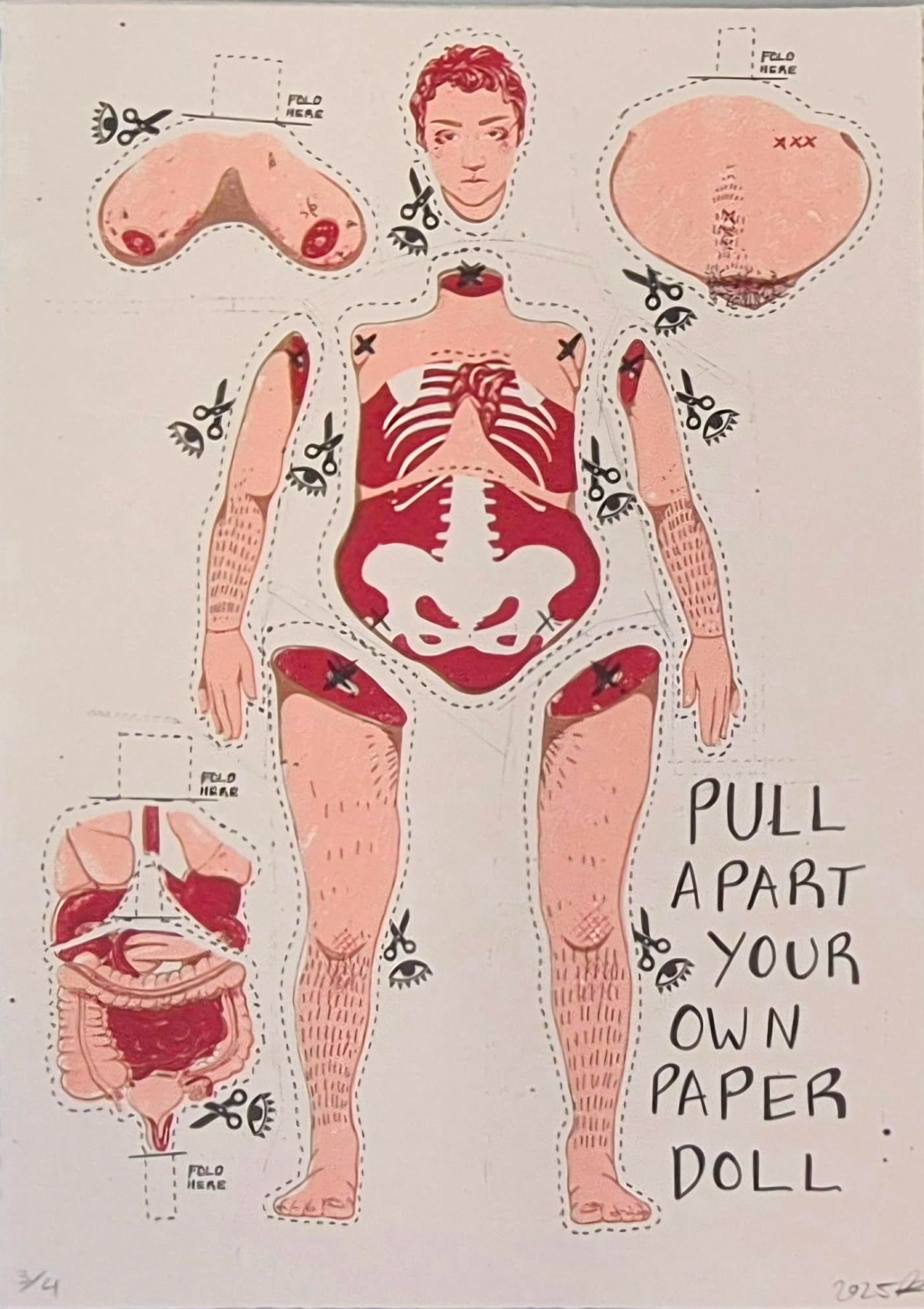Halle Brown  - Pull Apart Your Own Paper Doll