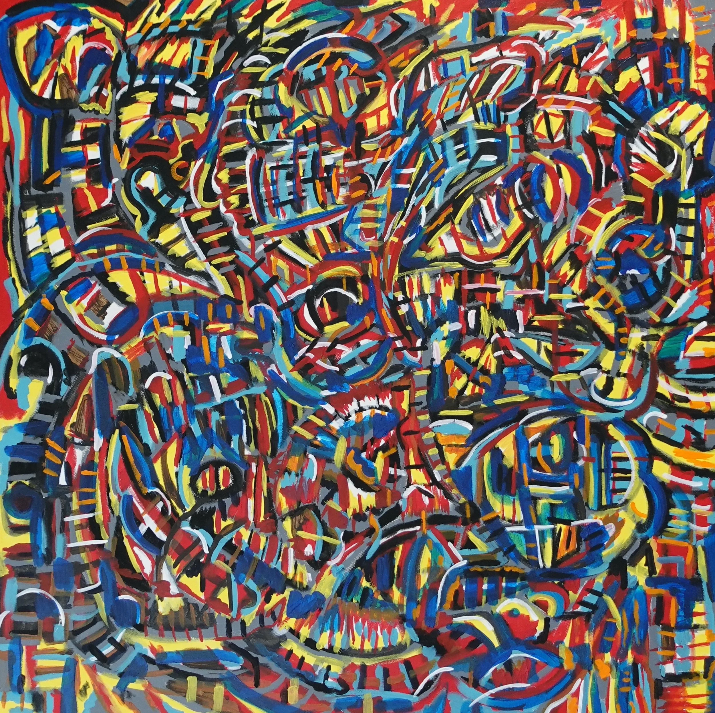 Noah Xaver Pfister, Phantasm, 2026, 91x91x4cm, acrylic on canvas.jpg