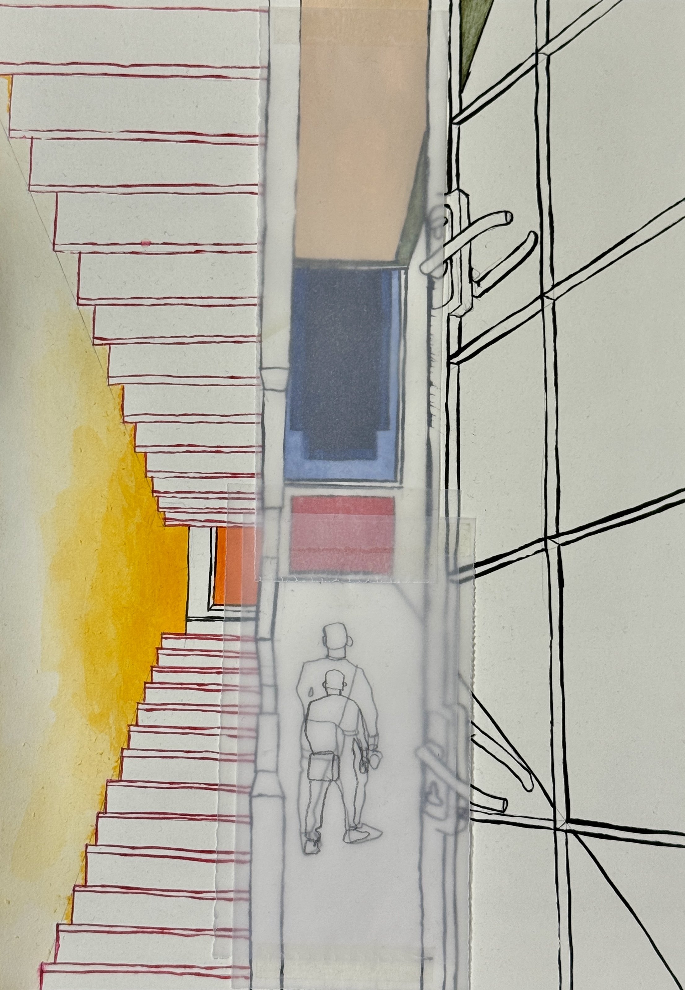 Paul Turner, Memories, acrylic and mixed media on paper,21x30cm,$250.jpg