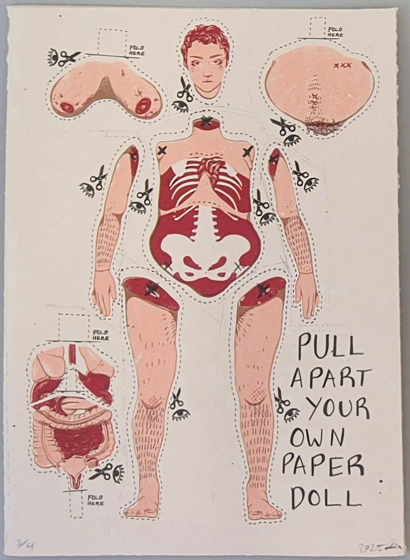 Halle Brown  - Pull Apart Your Own Paper Doll