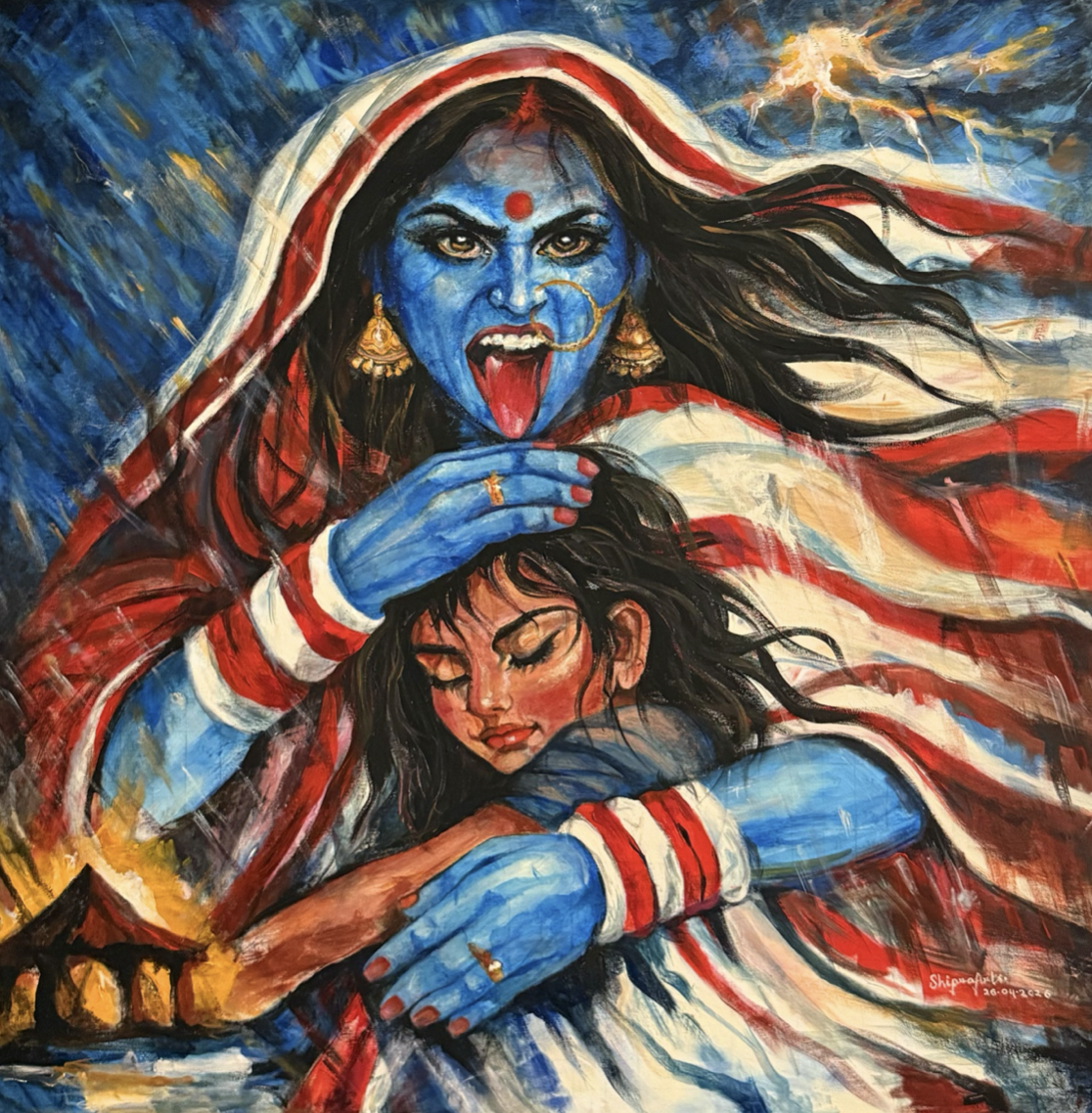 Shield kali - Guardian of Her Tomorrow