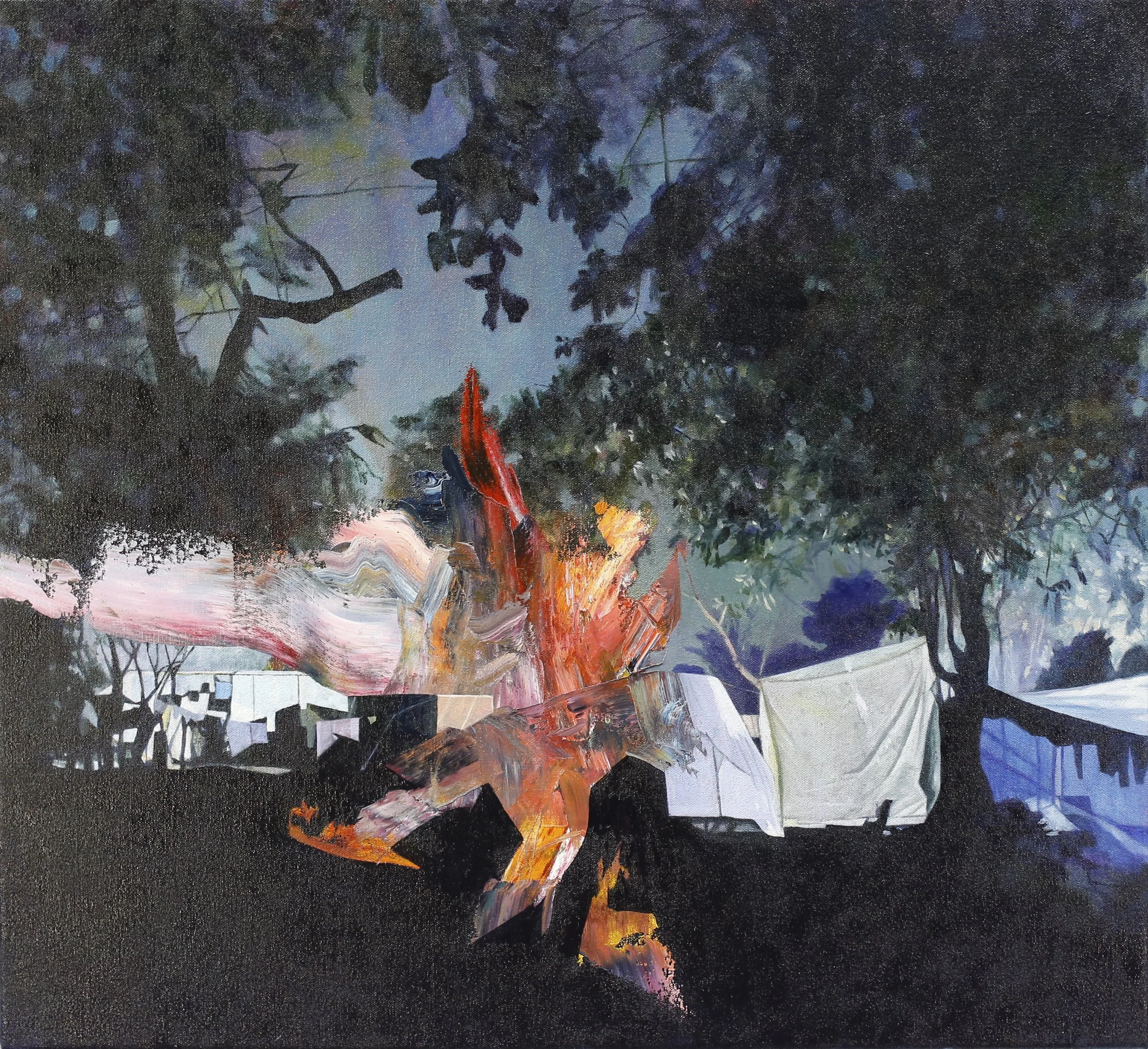 Makeshift Campsite