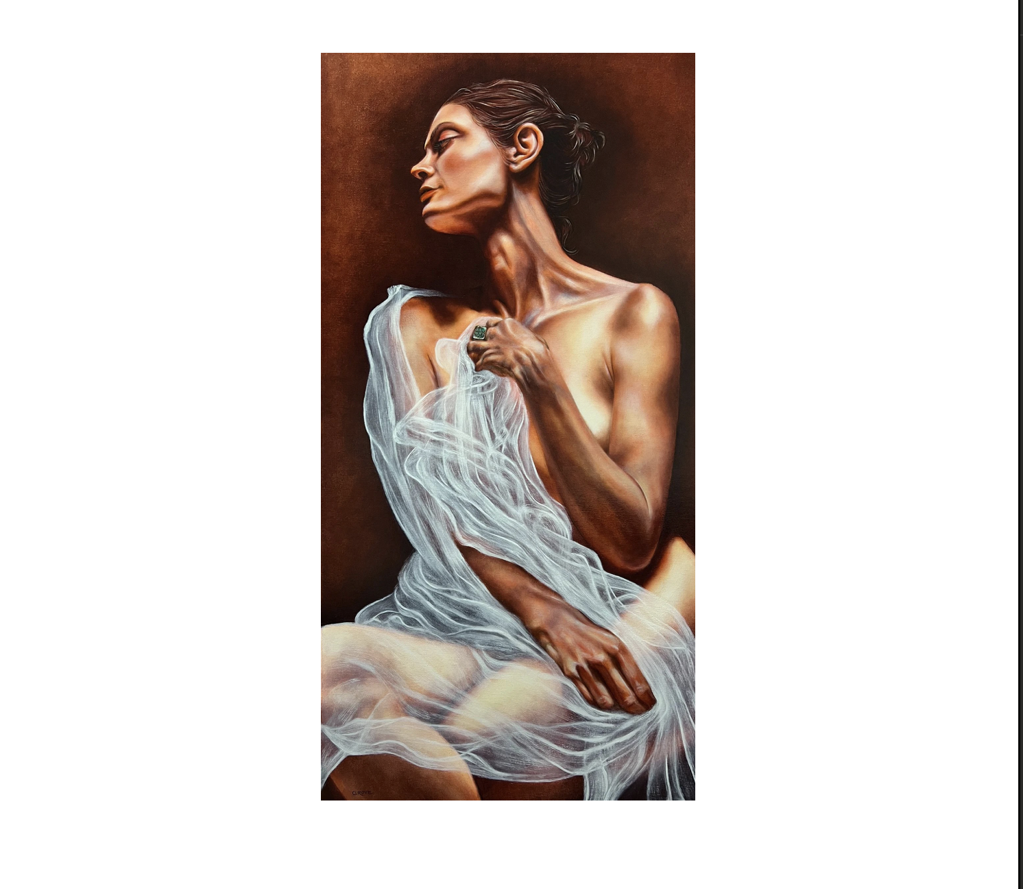 Robyn Grove  - Woman with a Torquoise Ring