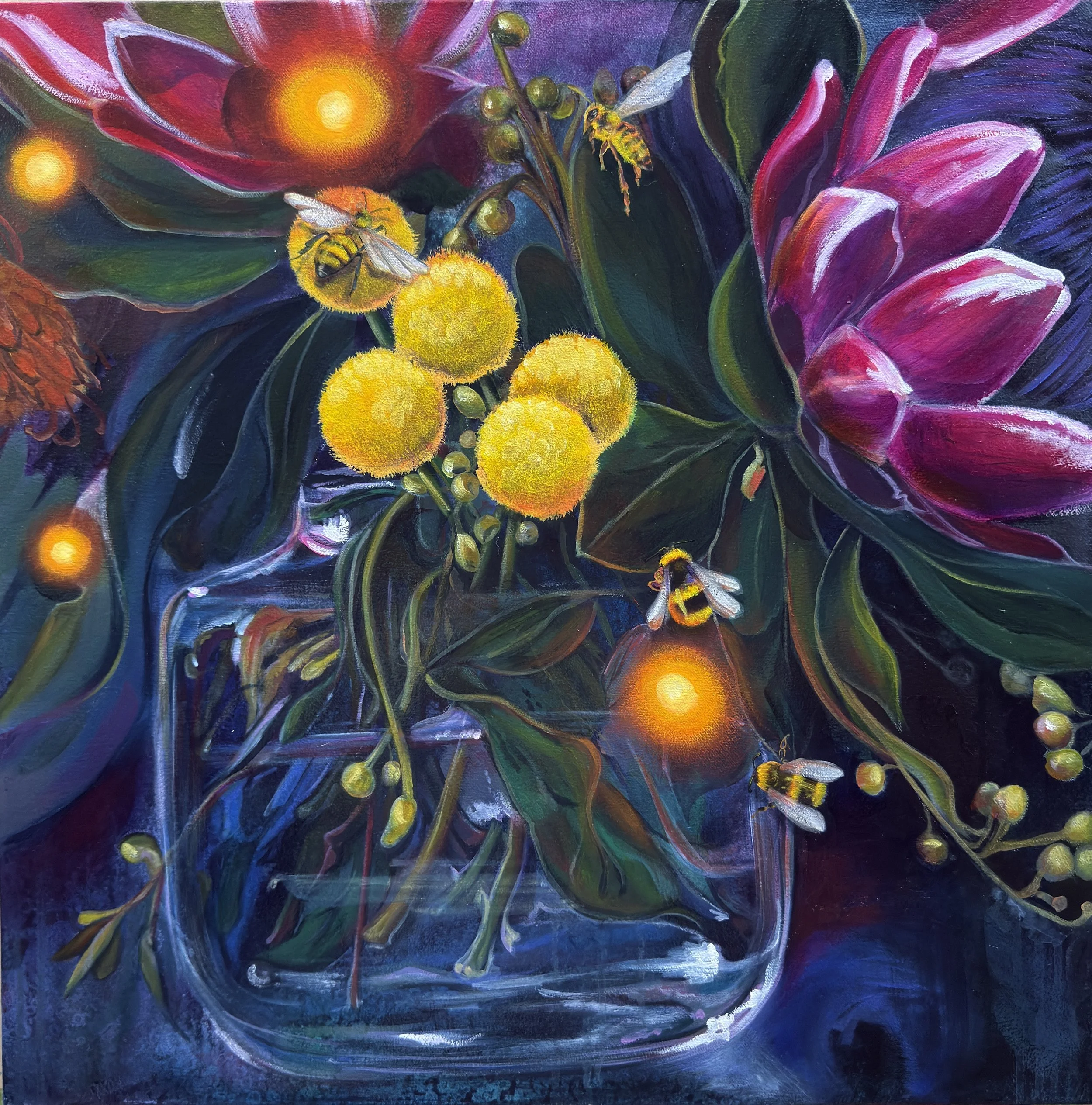 Elena Simk - 4. Saffron Glow - 61cm x 61cm.jpeg