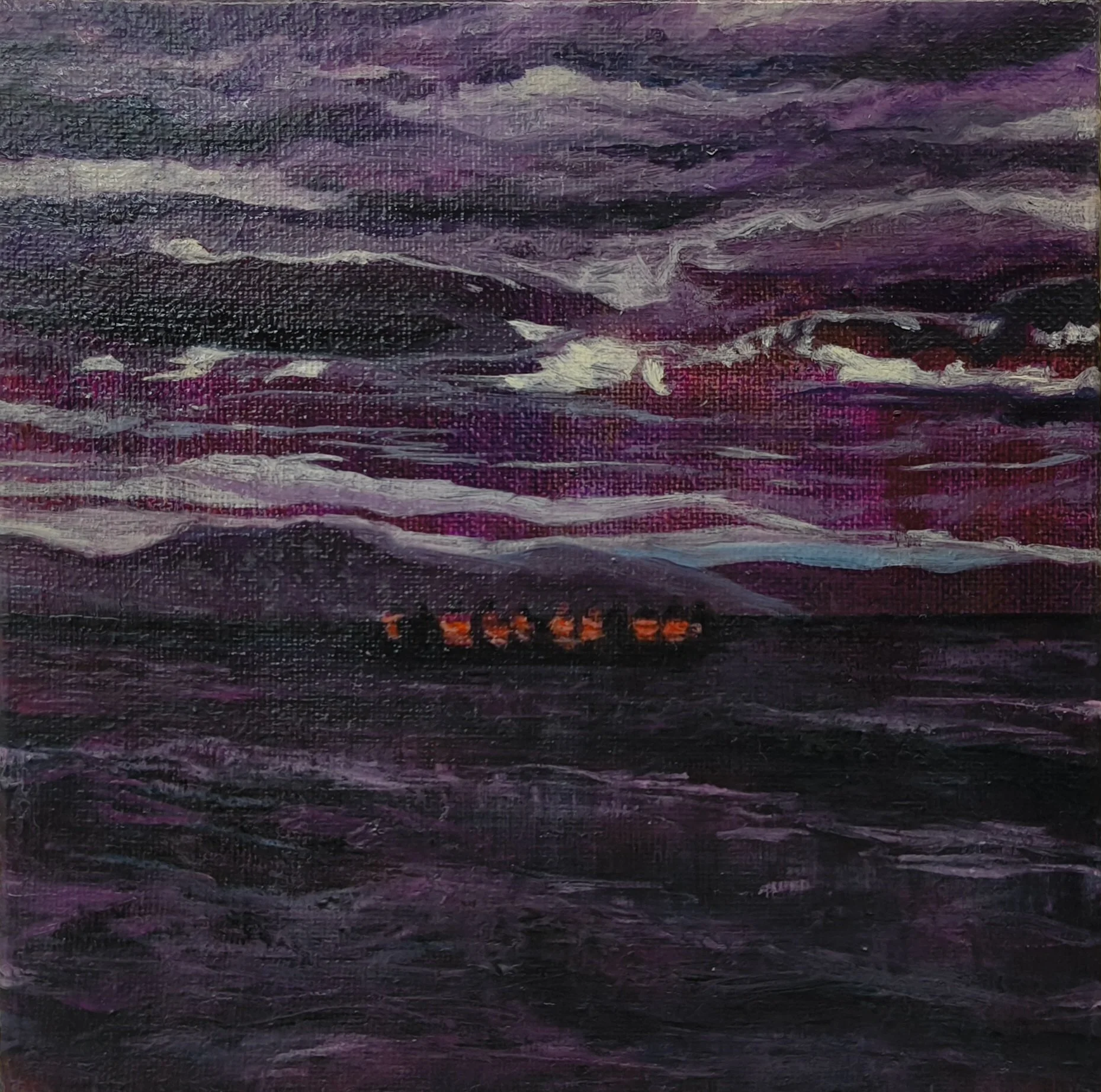 ROB BARTOLO, Adrift, Oil on canvas, 20cm x 20cm $400.jpg