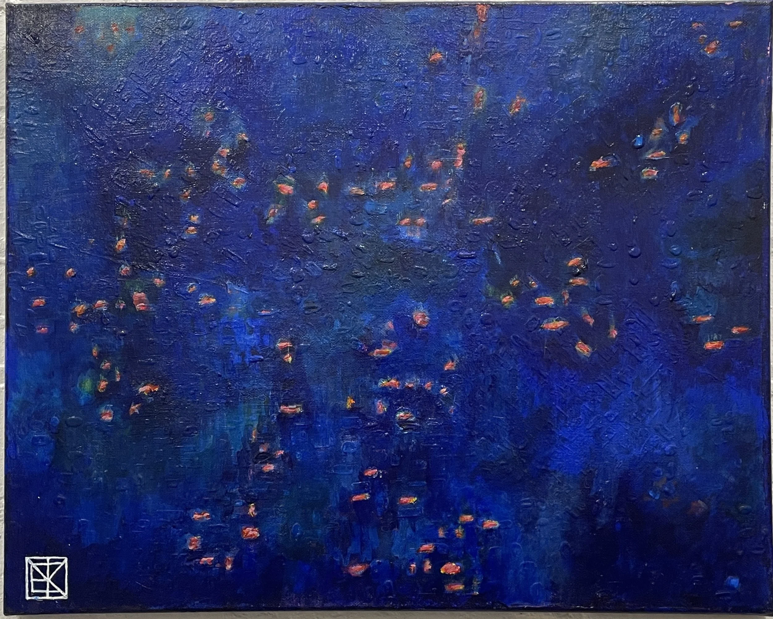 Variations on a theme-Blue - Lynne Kells