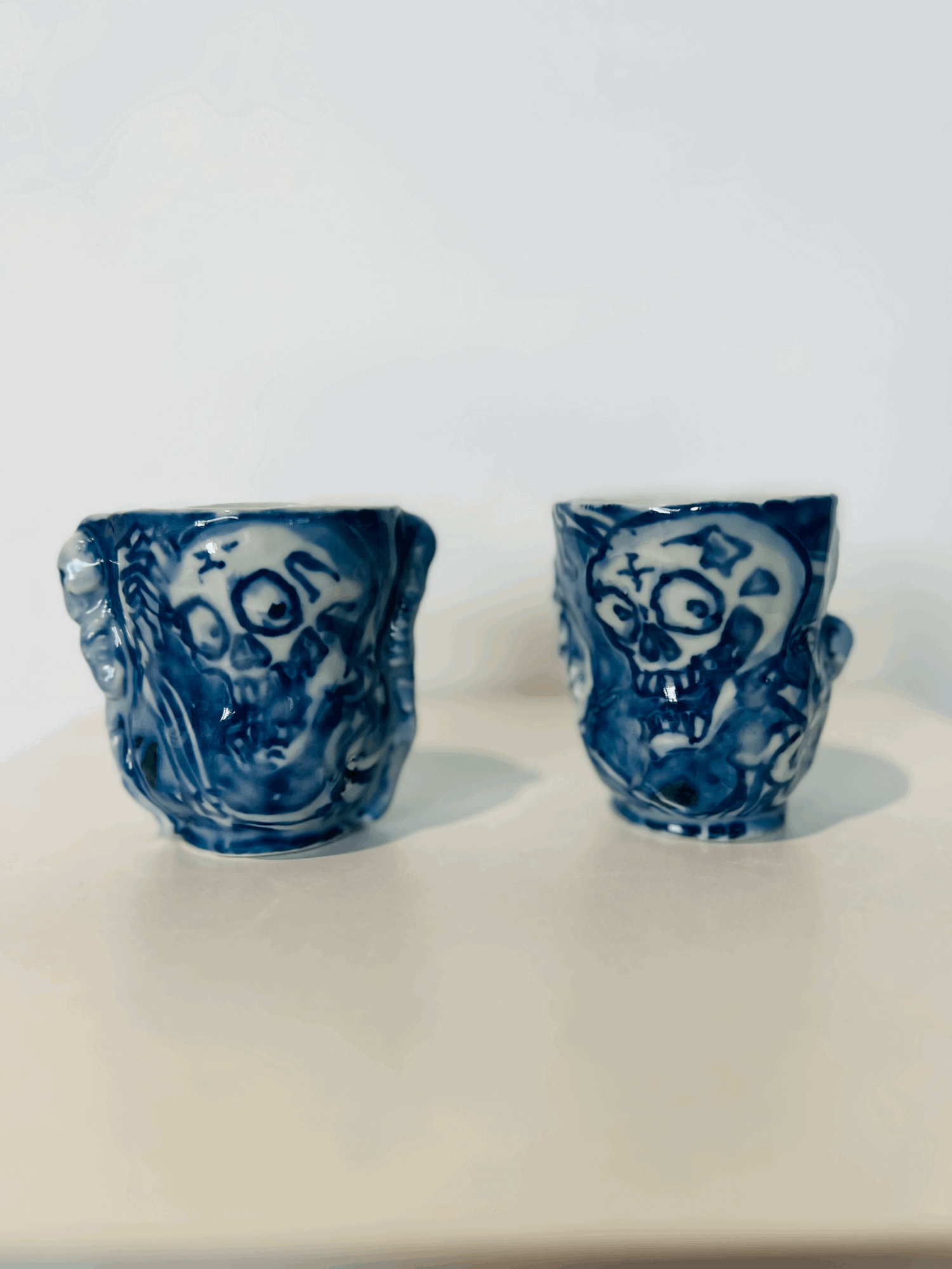 Blue Skull Cup 2 and 3