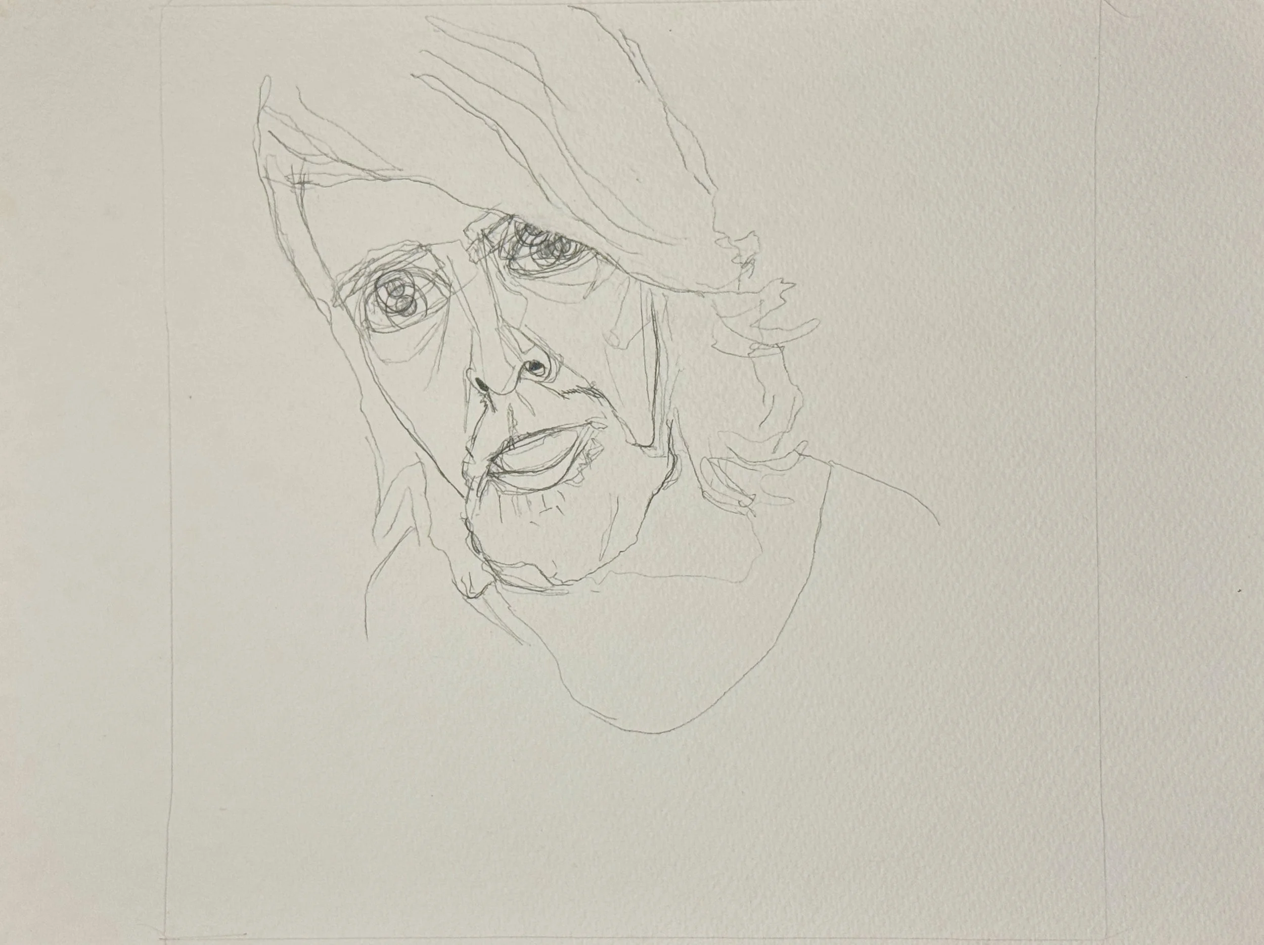 Paul Turner,Personalities 2, pencil on paper, 30x40cm,$250.jpg